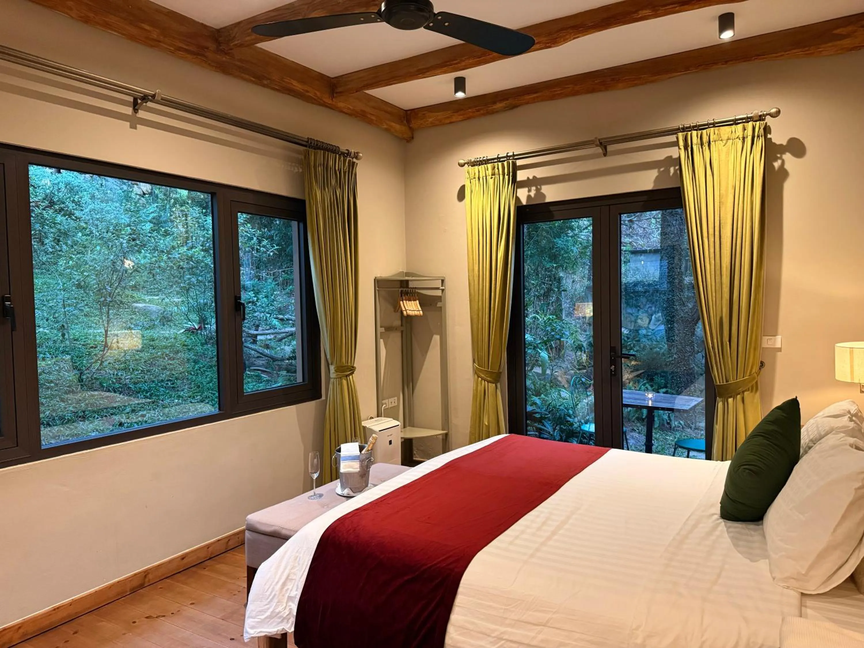 Bed in AMAYA HOME - Lodge, Spa & Restaurant