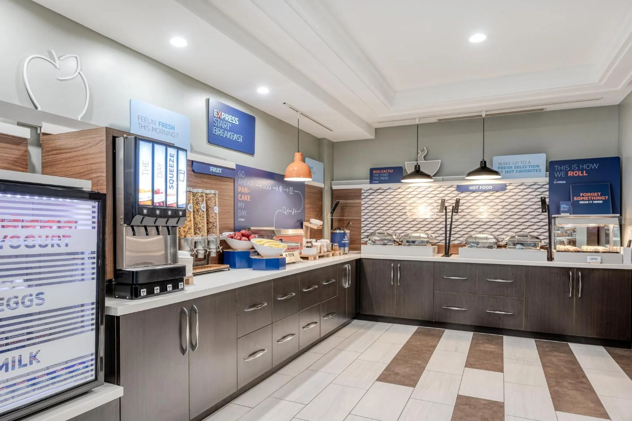 Breakfast in Holiday Inn Express Hotel & Suites Ottawa Airport by IHG