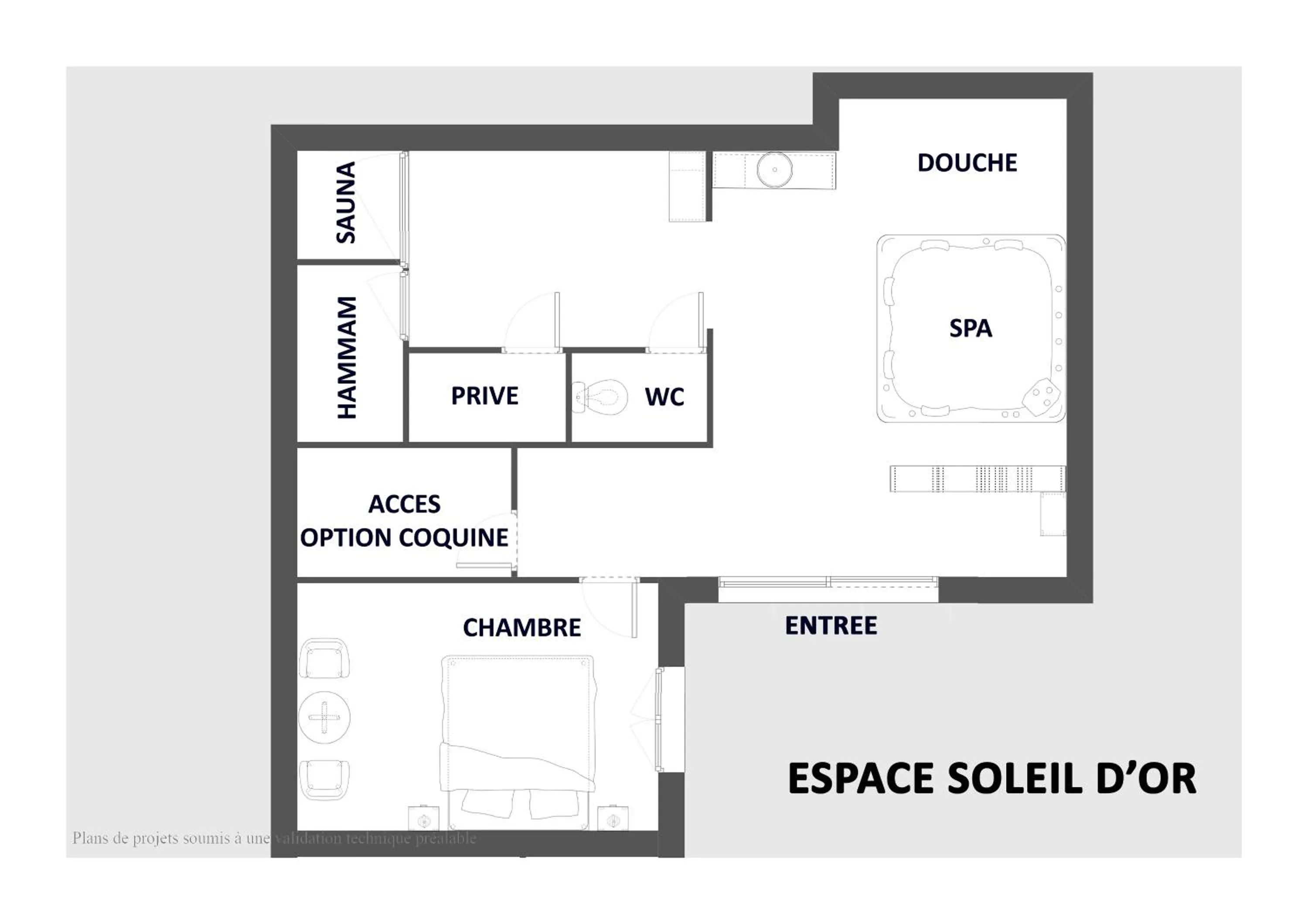 Sauna in L'eSPAce détente
