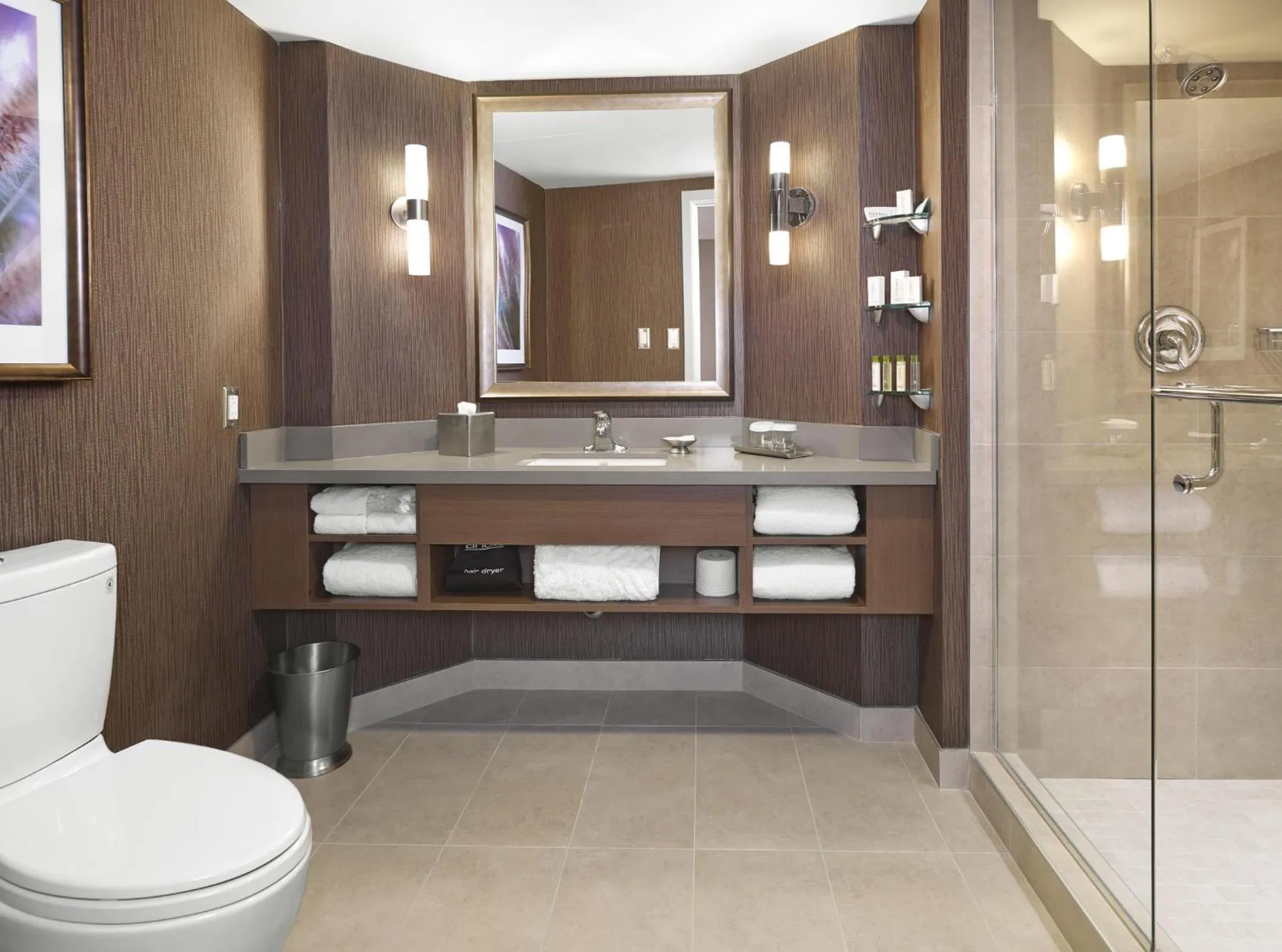 Bathroom in DoubleTree by Hilton West Edmonton