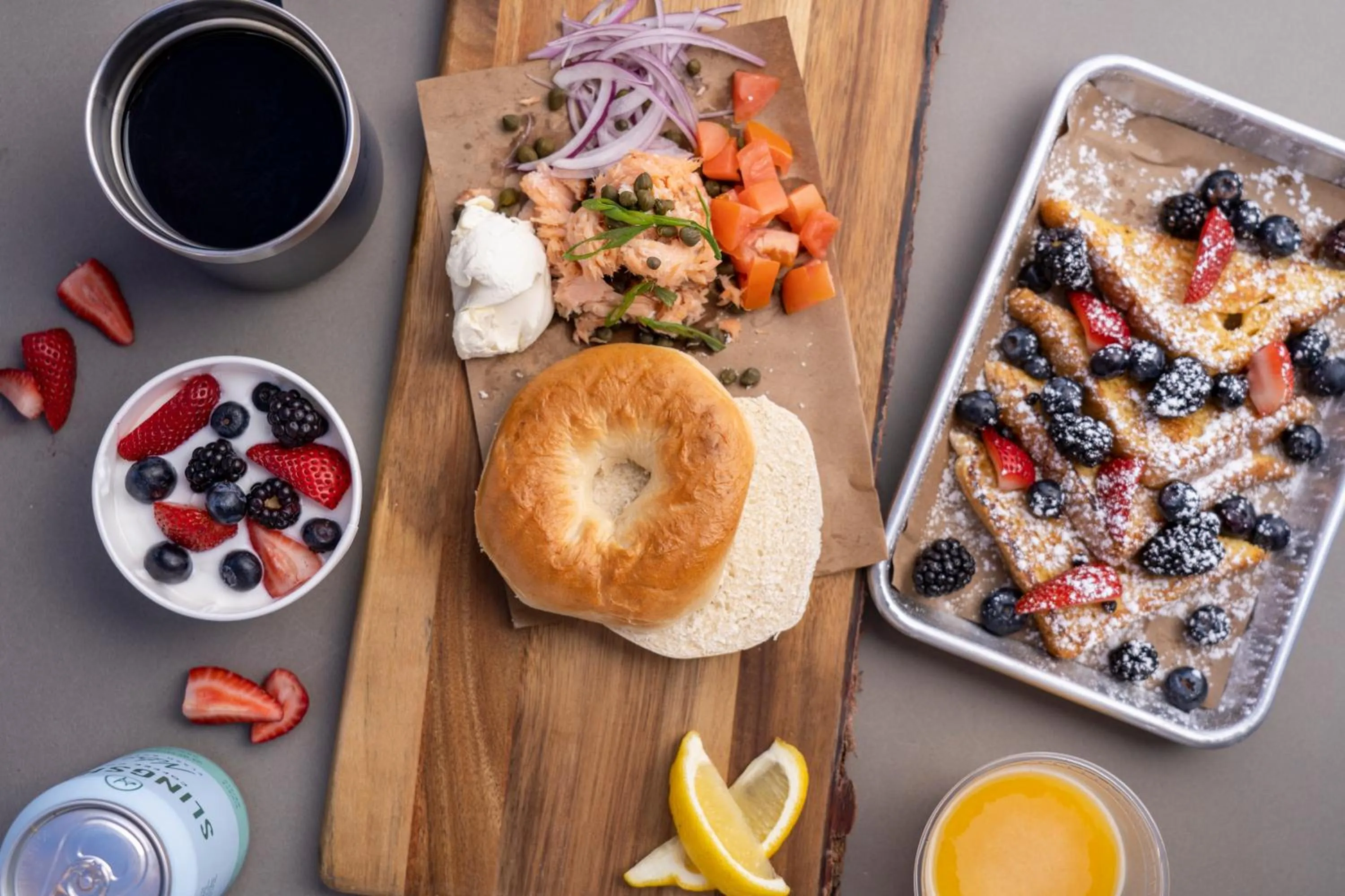 Breakfast in Under Canvas Bryce Canyon