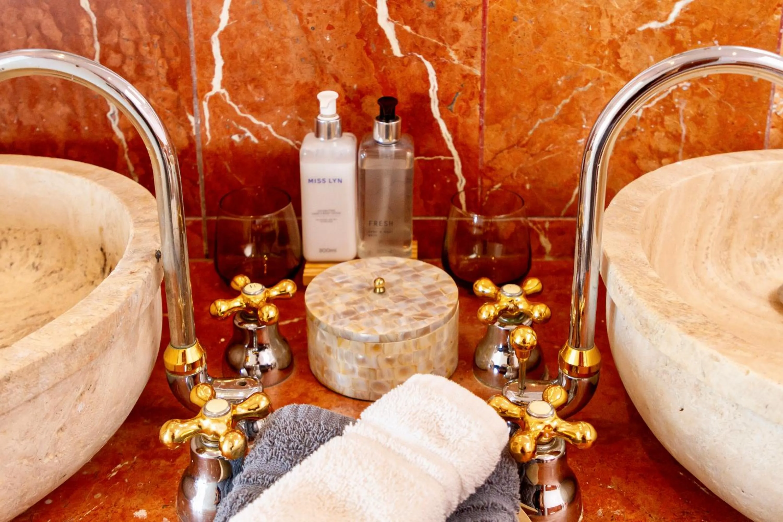 Bathroom in Royal Boutique Hotel