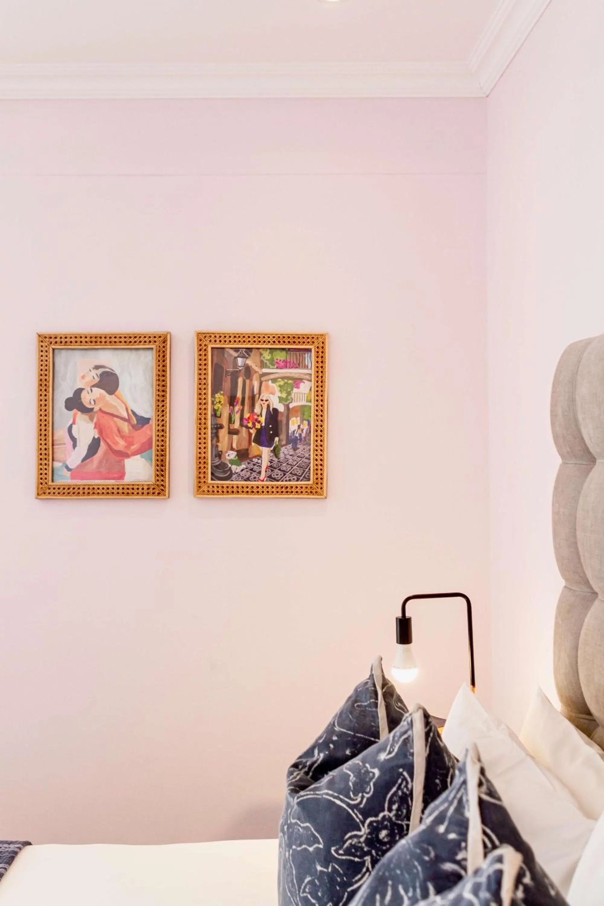 Decorative detail, Bed in Royal Boutique Hotel