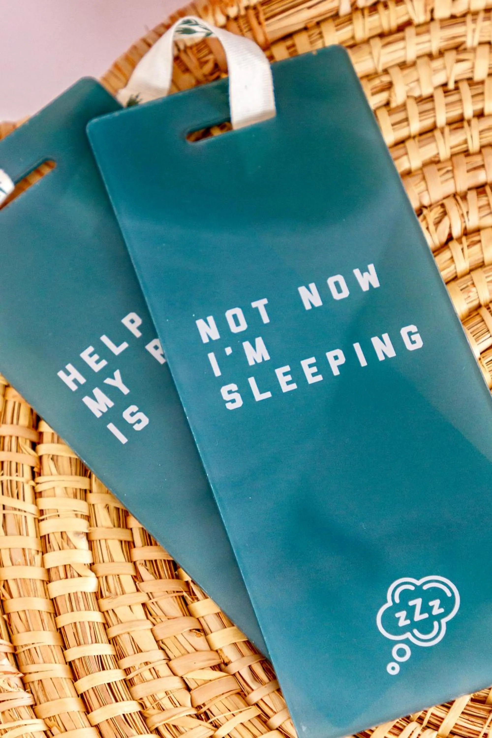 Text overlay in Royal Boutique Hotel