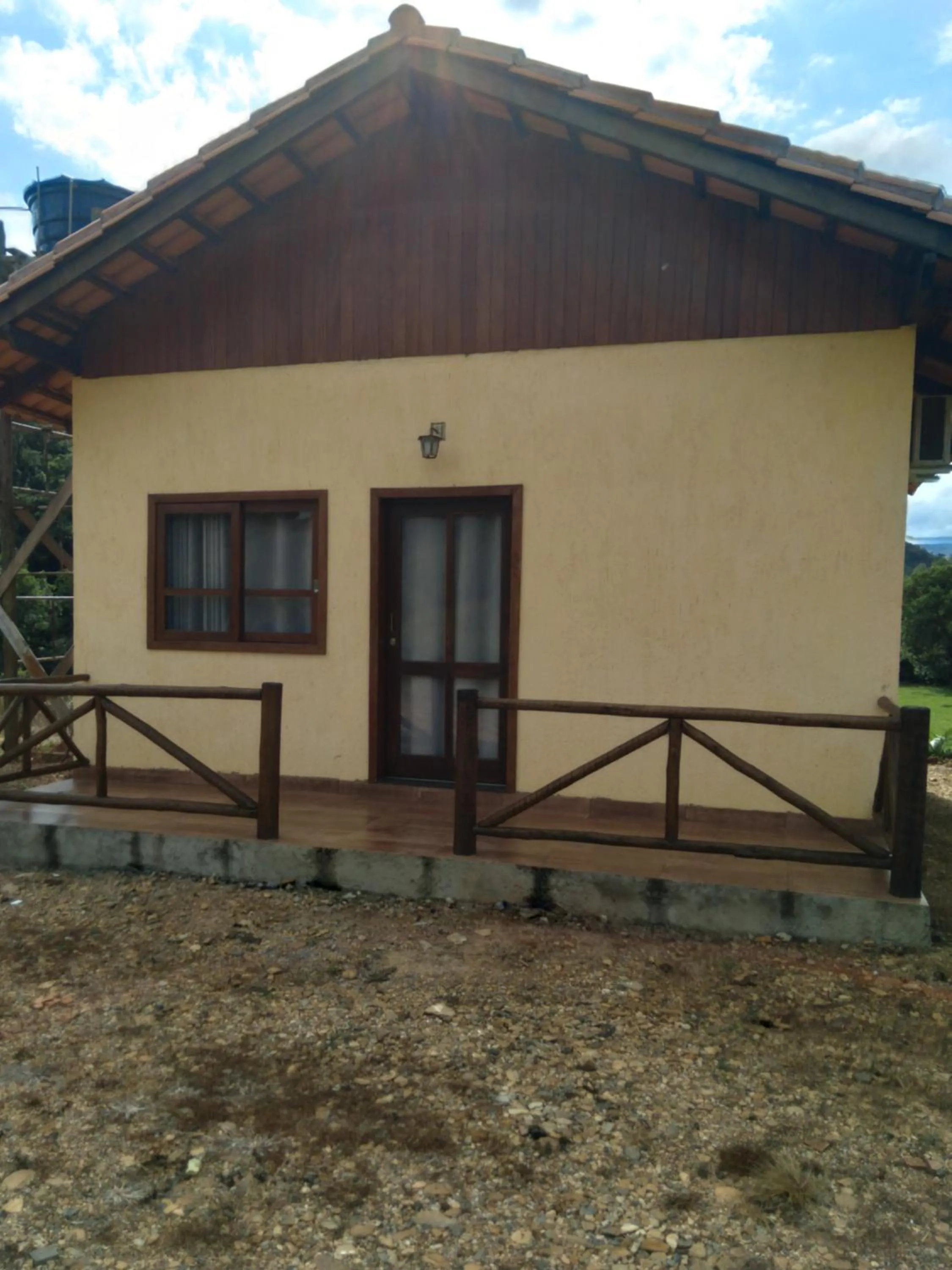 Bedroom in Chalé Águas Claras
