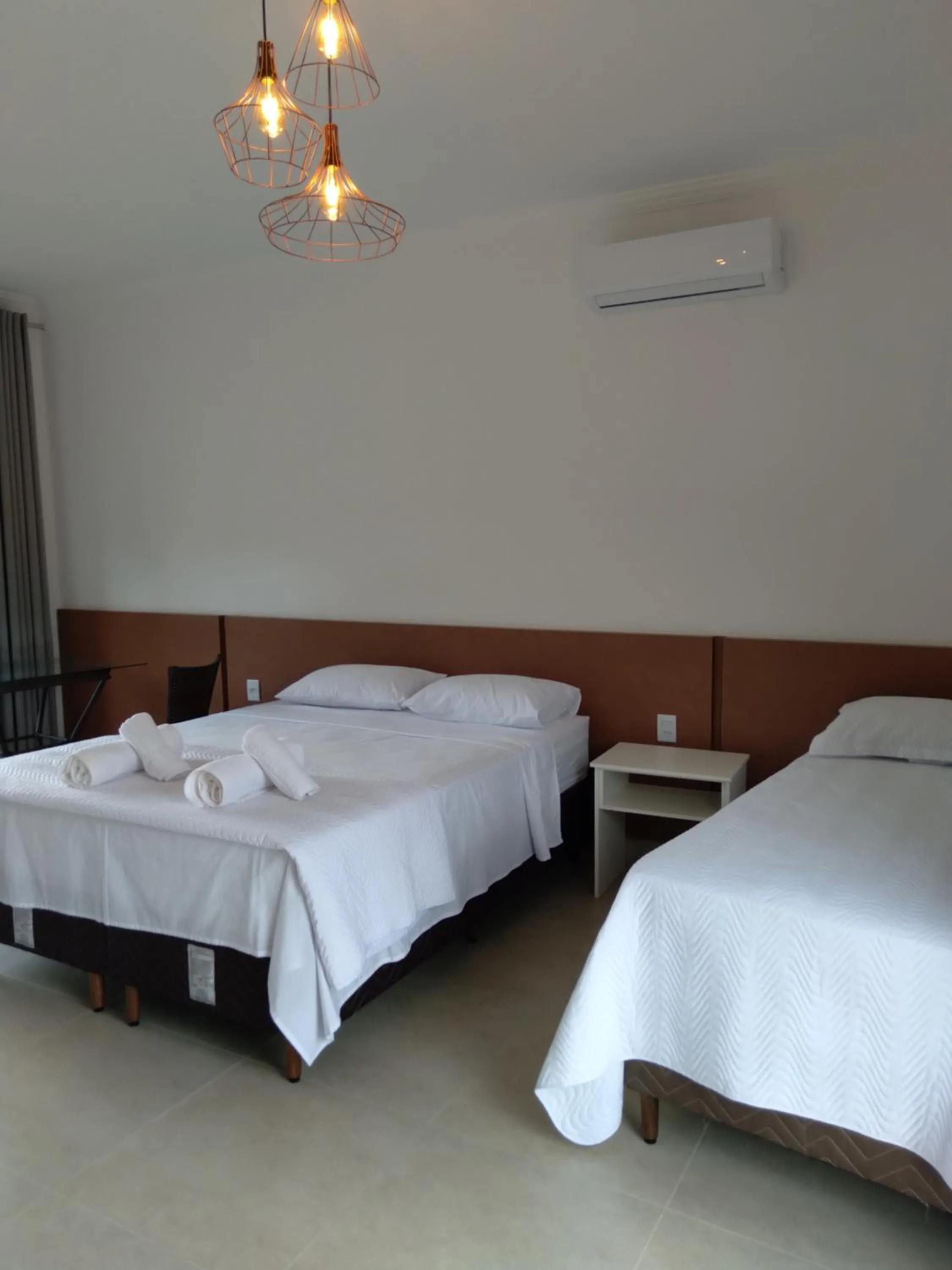 Bed in Chalé Águas Claras