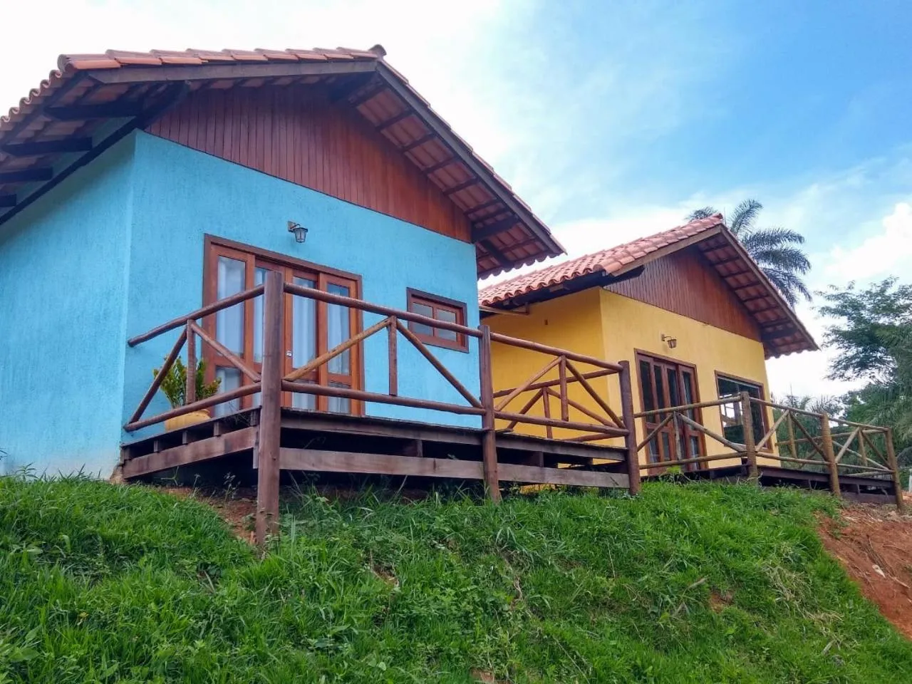 Property building in Chalé Águas Claras