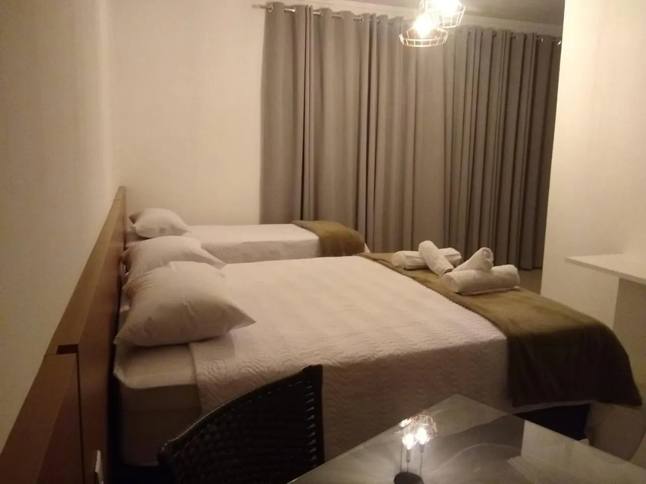 Property building, Bed in Chalé Águas Claras