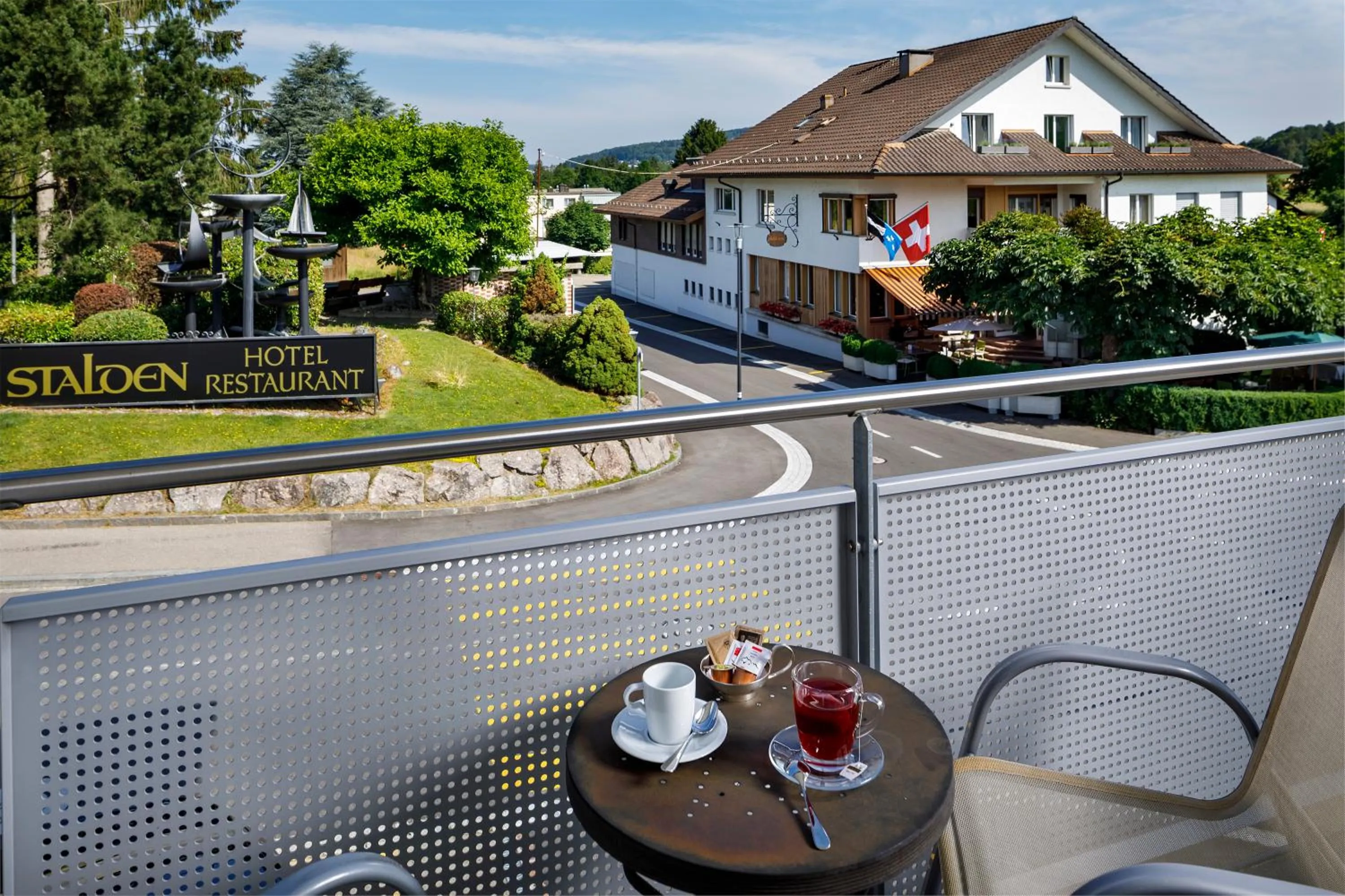 Balcony/Terrace in Hotel Stalden