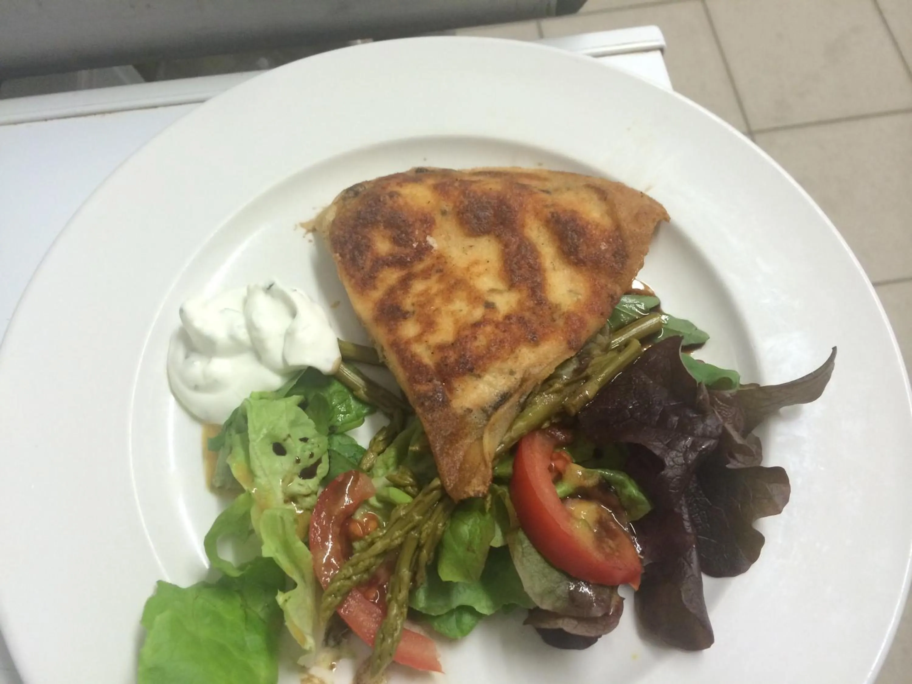 Food close-up in Hôtel Evan