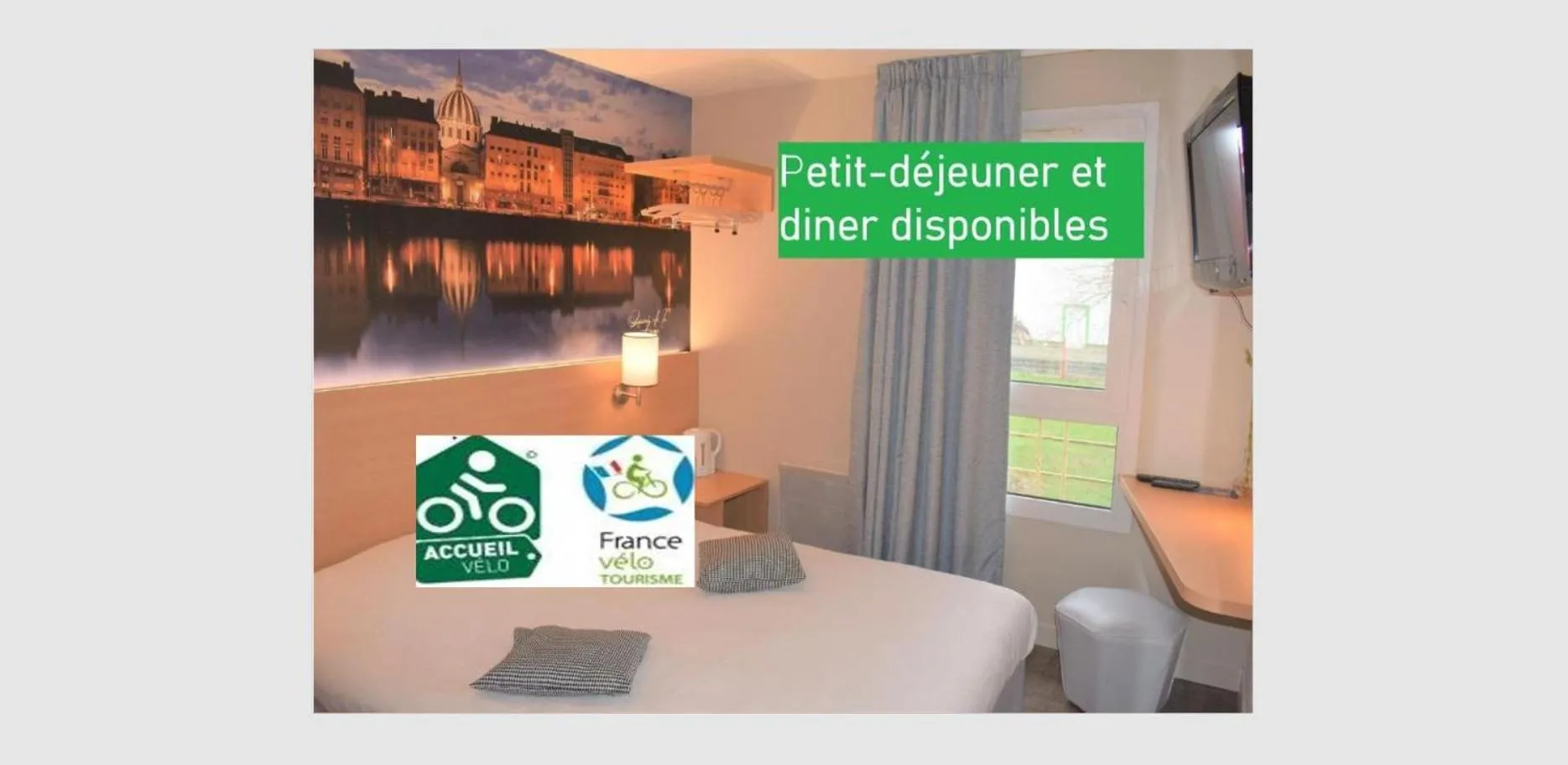 Logo/Certificate/Sign in Hôtel Inn Design Resto Novo Châteaubriant