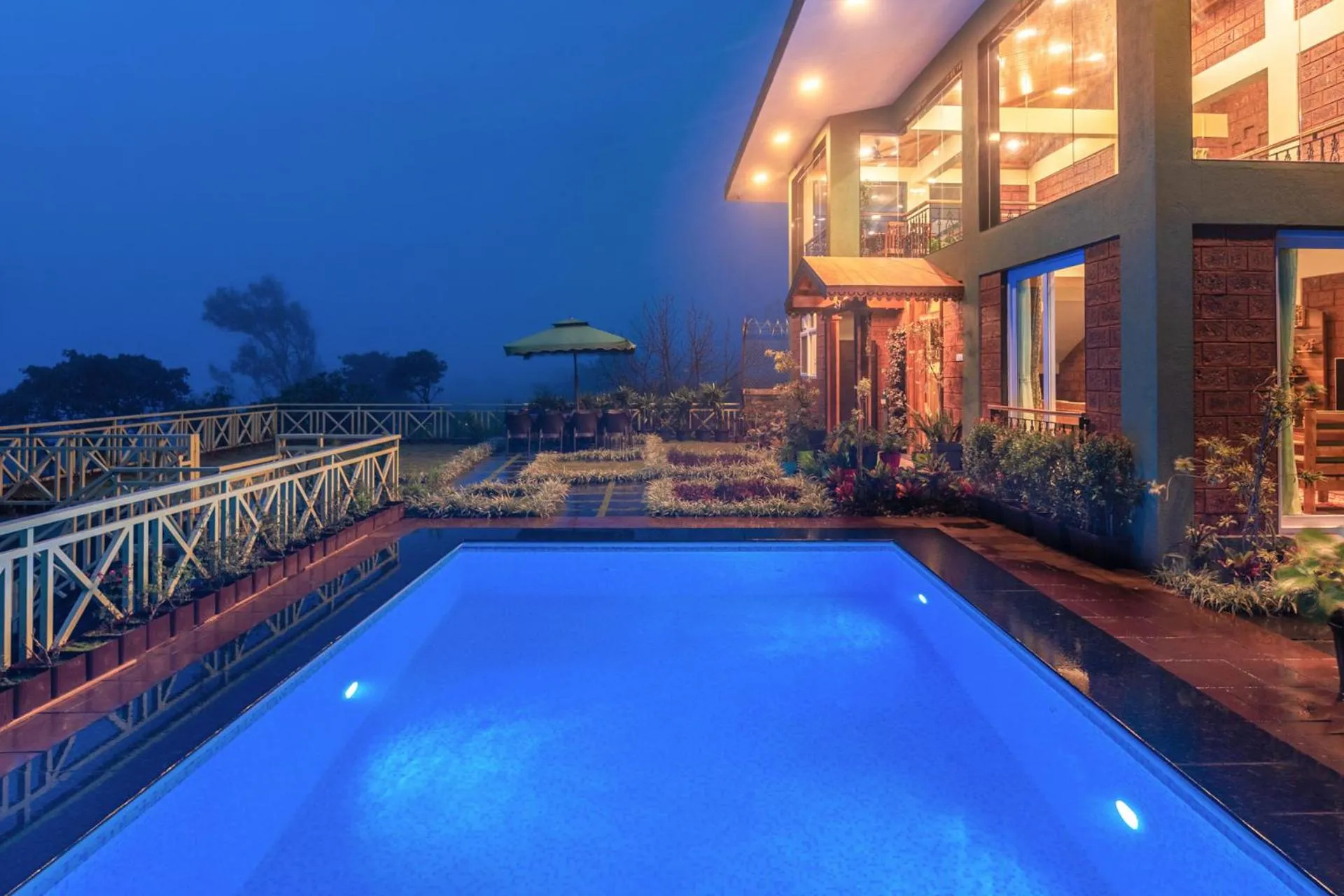 StayVista at Status Villa with Heated Pool