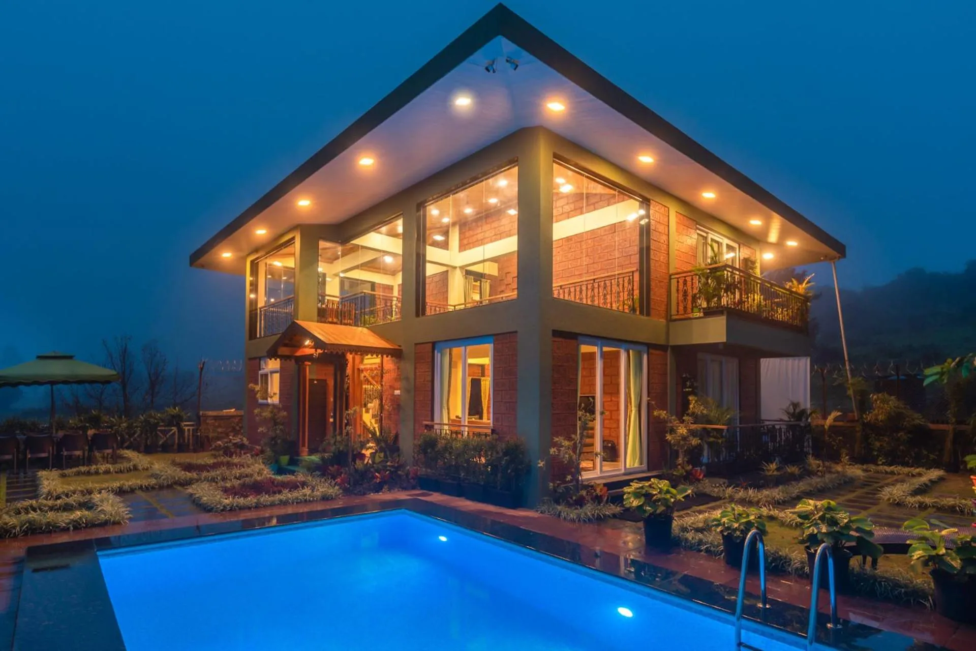 Villa in StayVista at Status Villa with Heated Pool