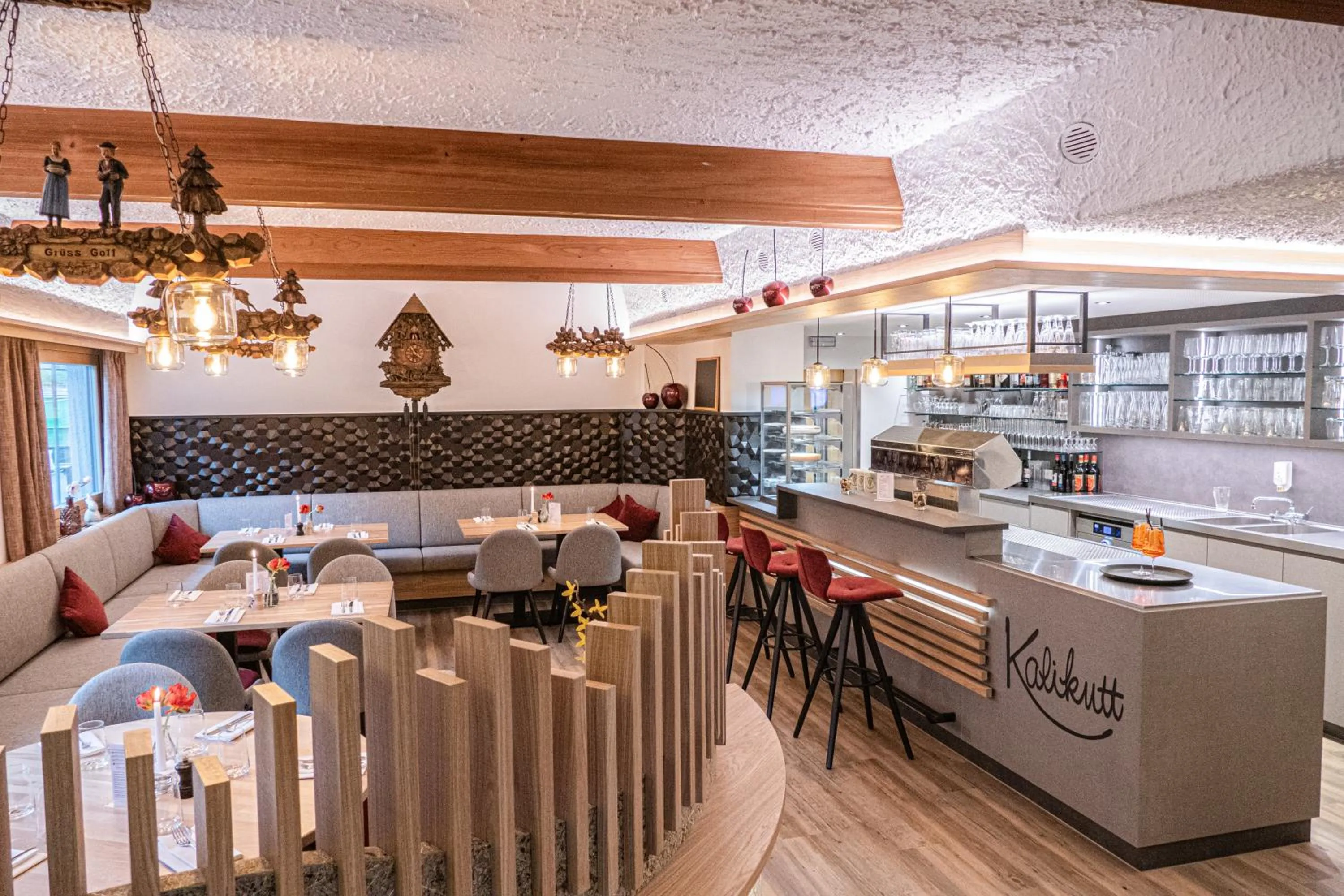 Lounge or bar in Höhenhotel & Restaurant Kalikutt