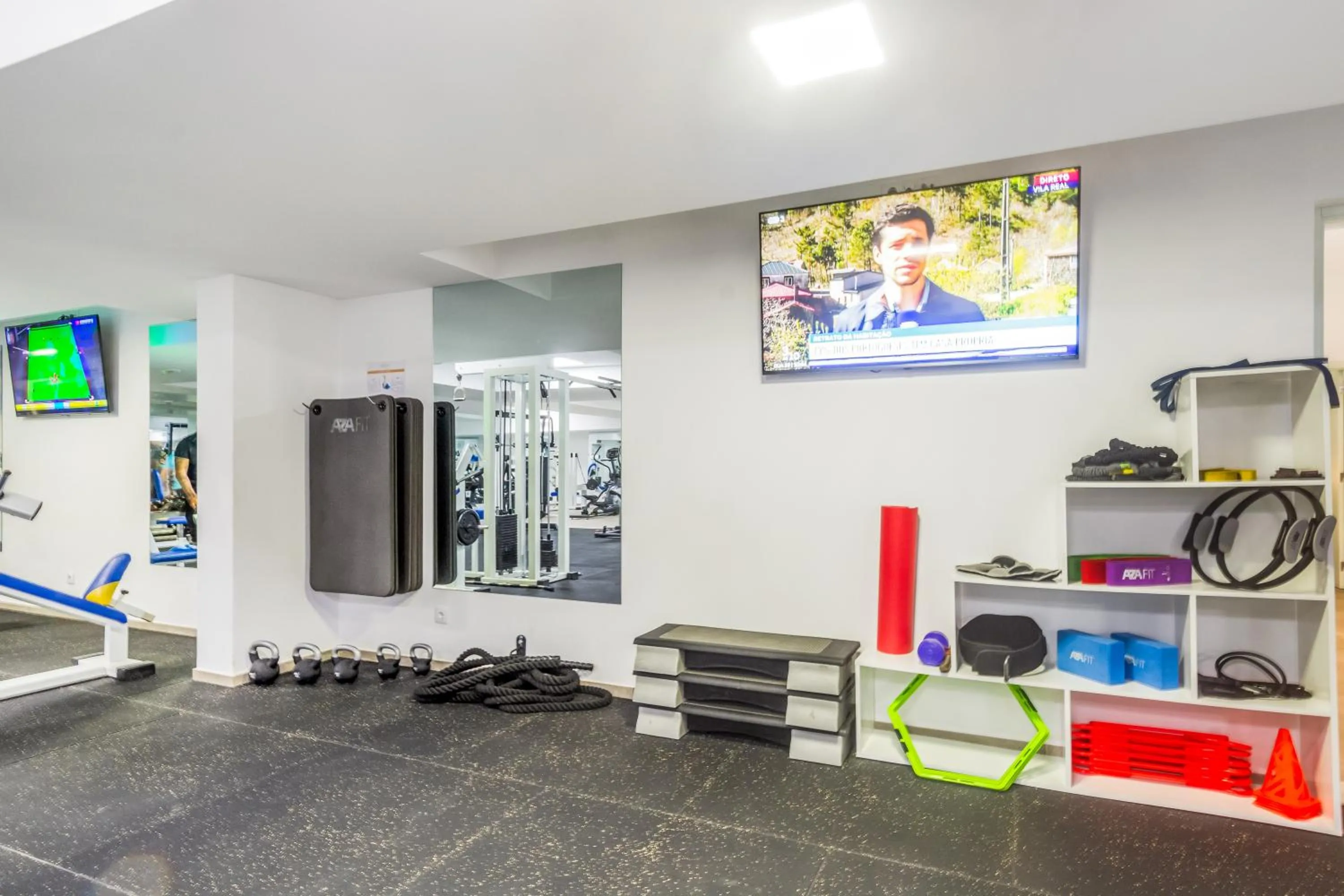 Fitness centre/facilities in Hotel Rural Brícia Du Mar