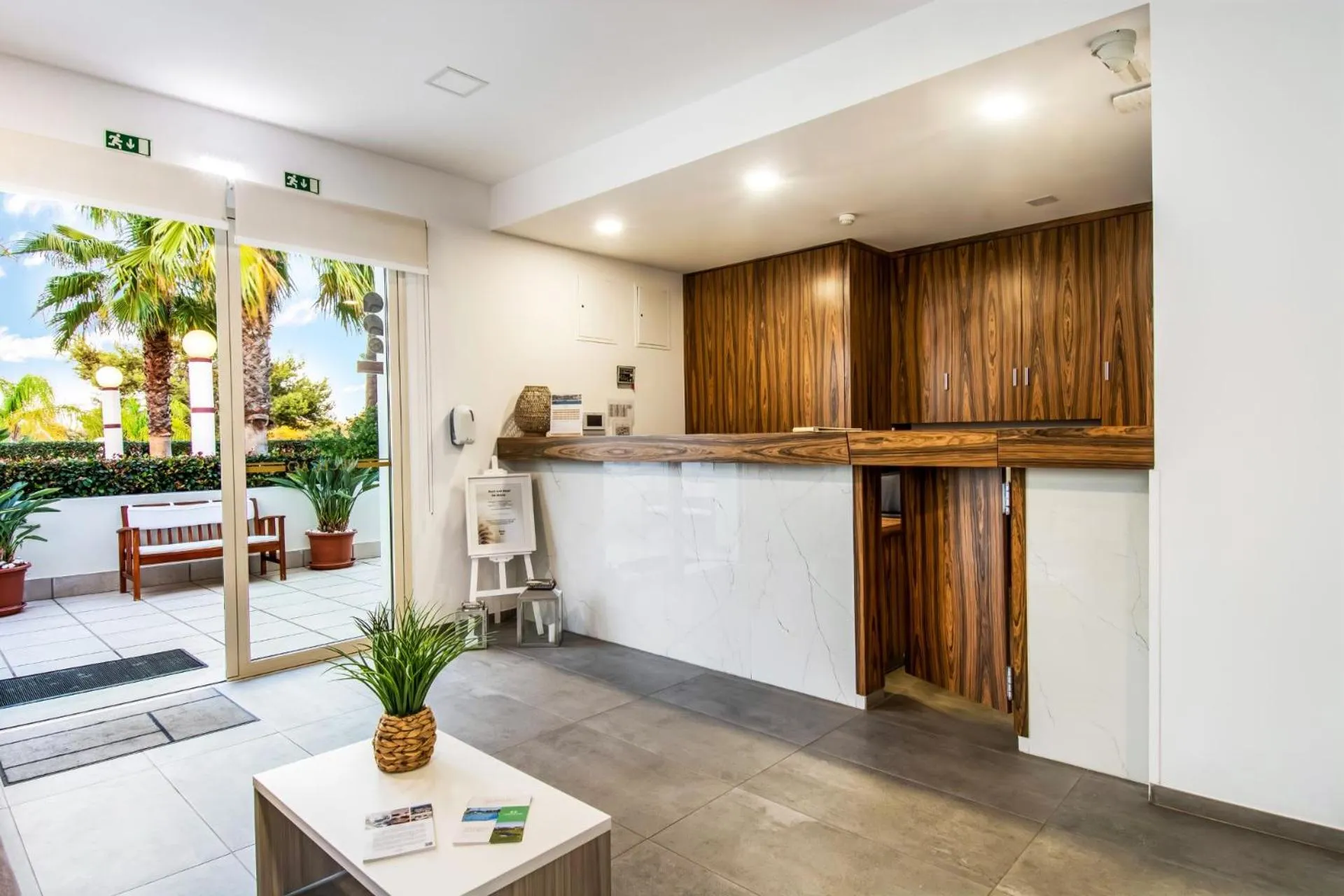 Lobby or reception in Hotel Rural Brícia Du Mar