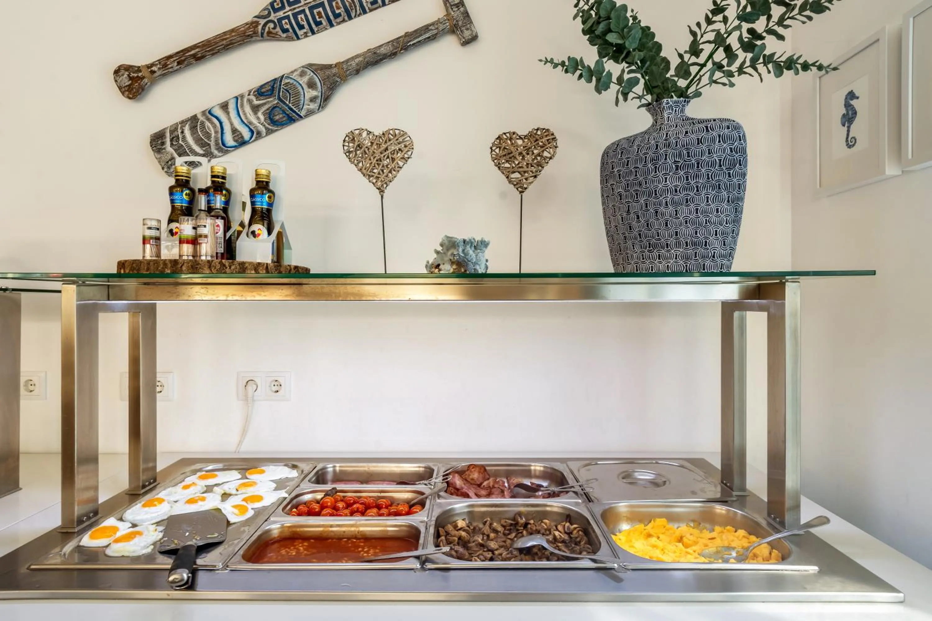 Buffet breakfast in Hotel Rural Brícia Du Mar