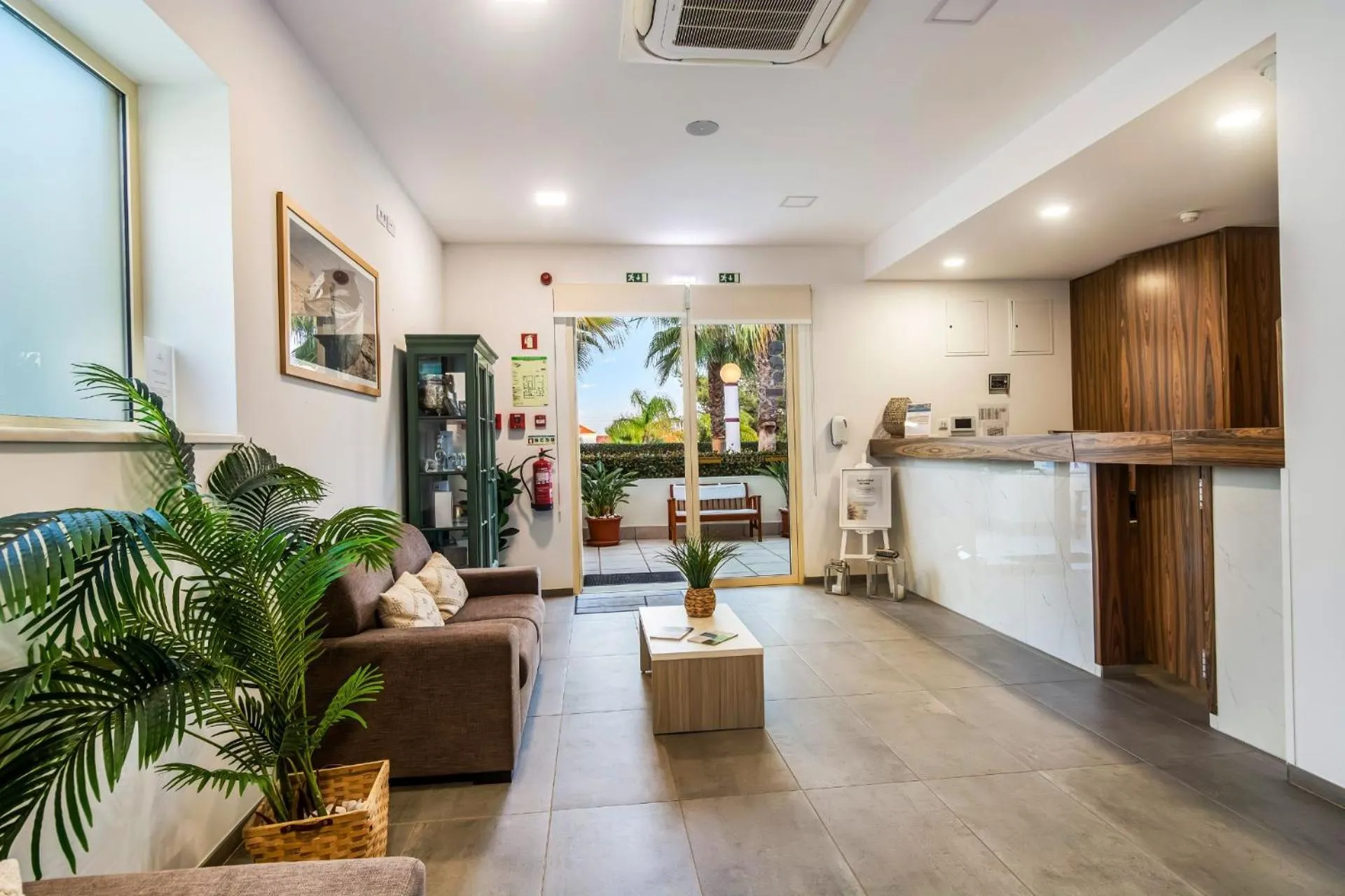 Lobby or reception in Hotel Rural Brícia Du Mar