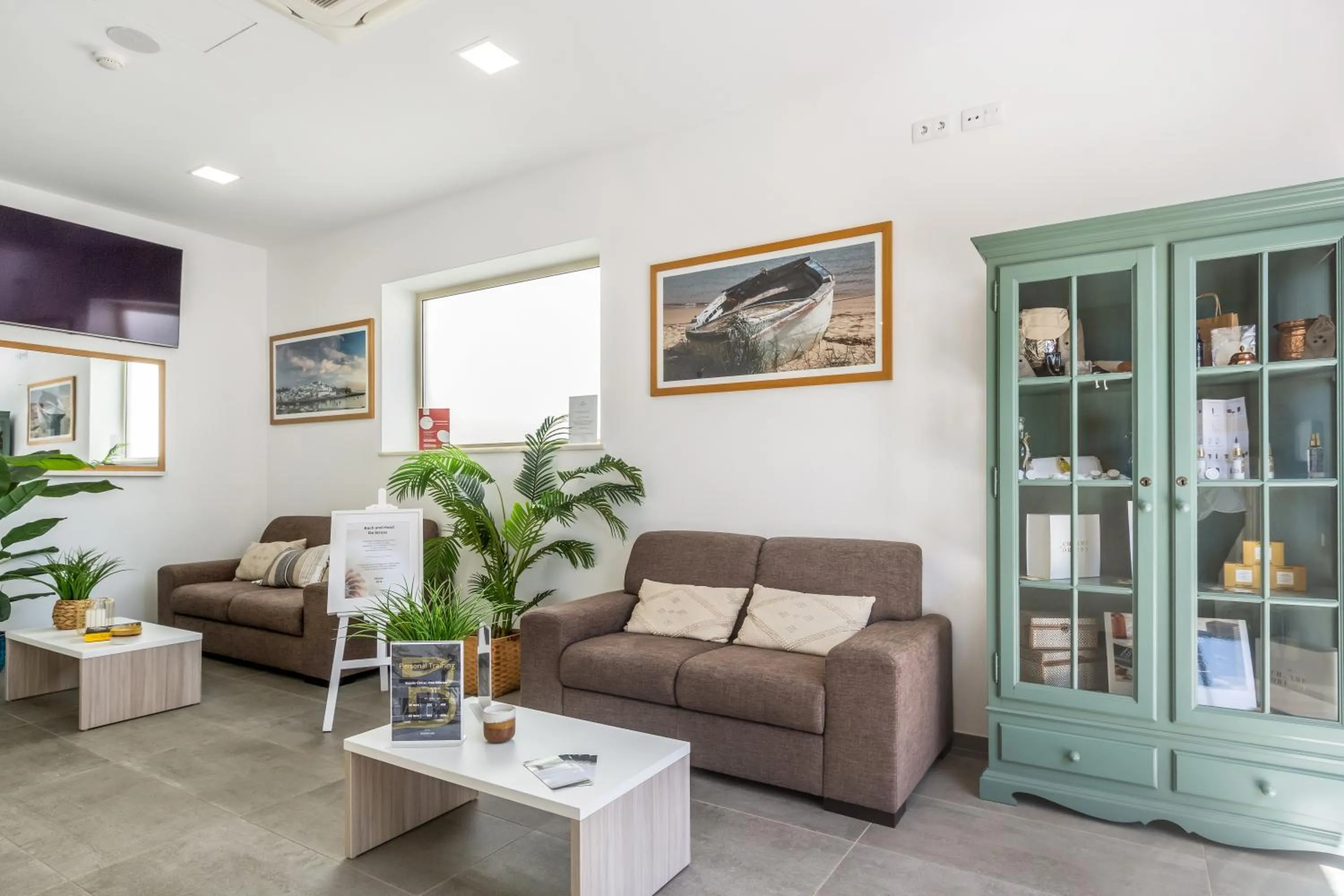 Lobby or reception in Hotel Rural Brícia Du Mar