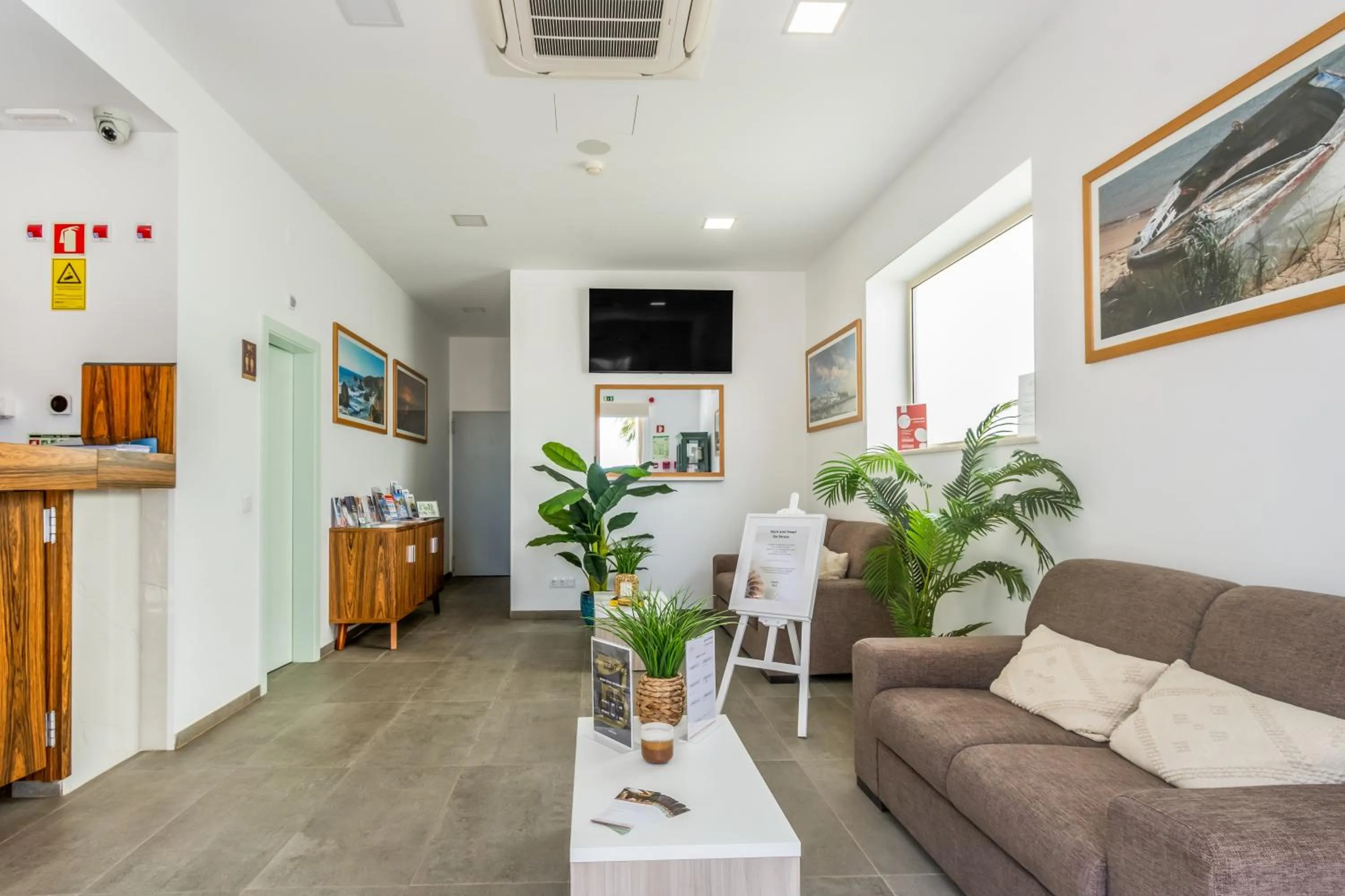 Lobby or reception in Hotel Rural Brícia Du Mar
