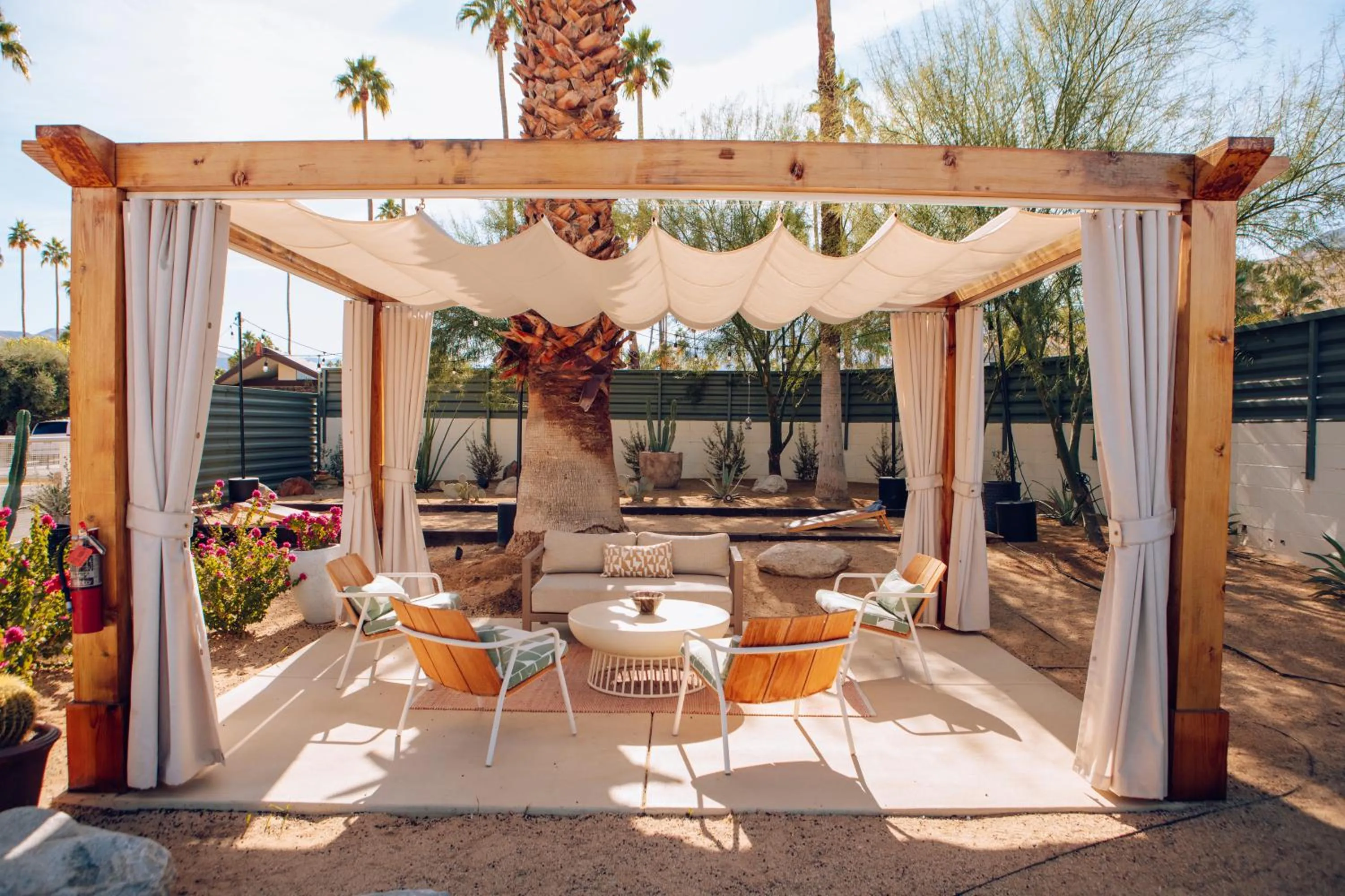 Patio in Life House, Palm Springs