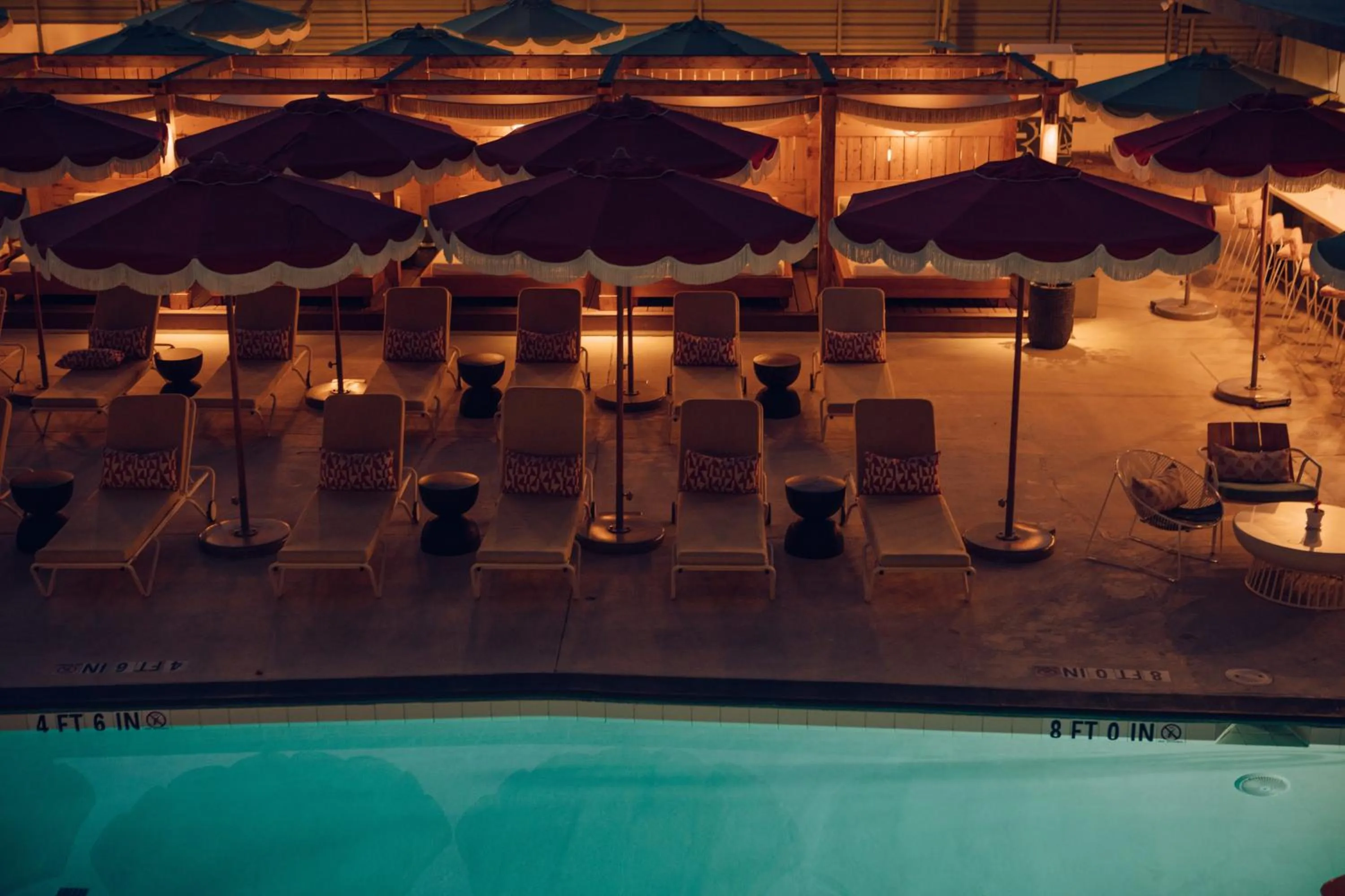 Swimming pool in Life House, Palm Springs