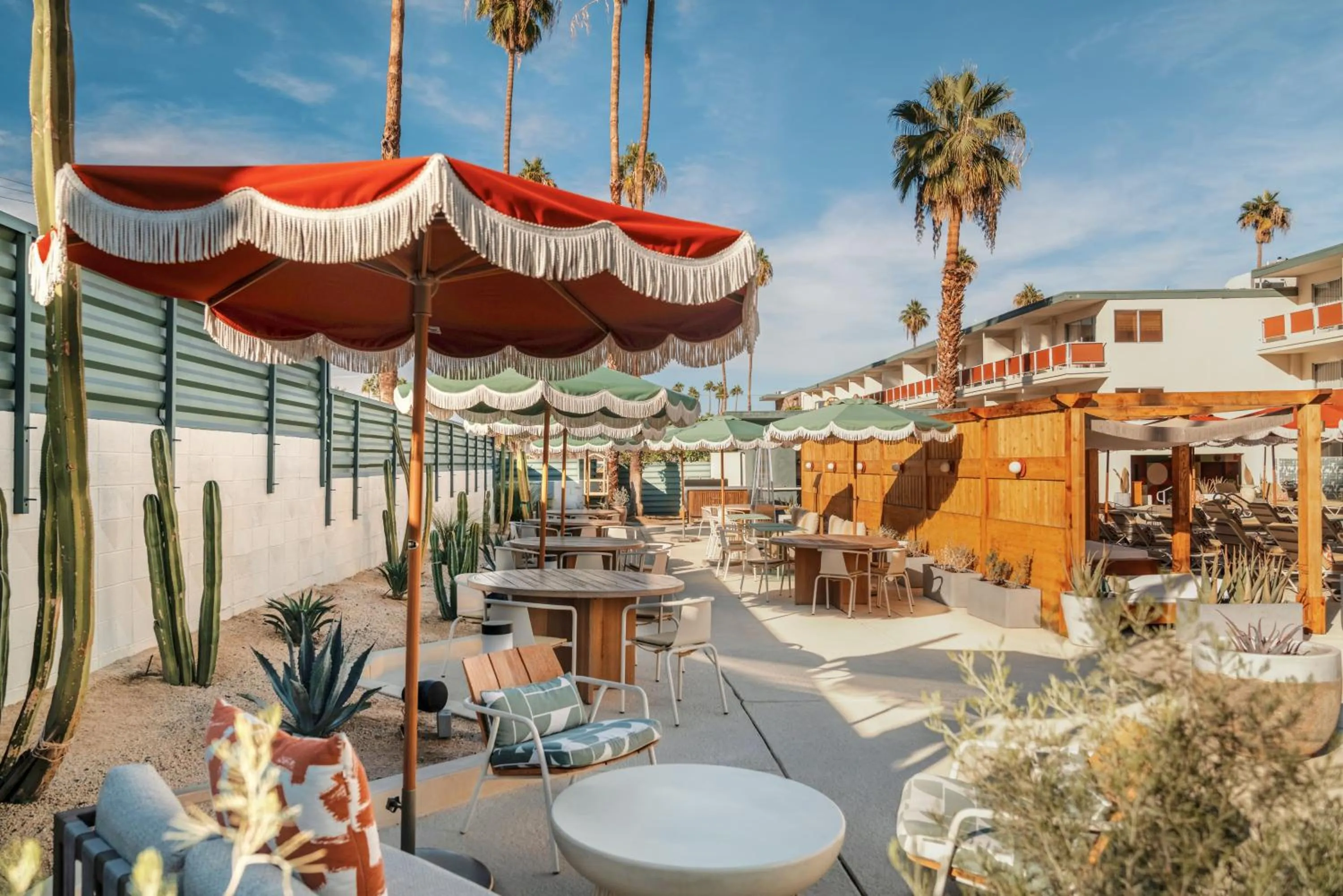 Patio in Life House, Palm Springs