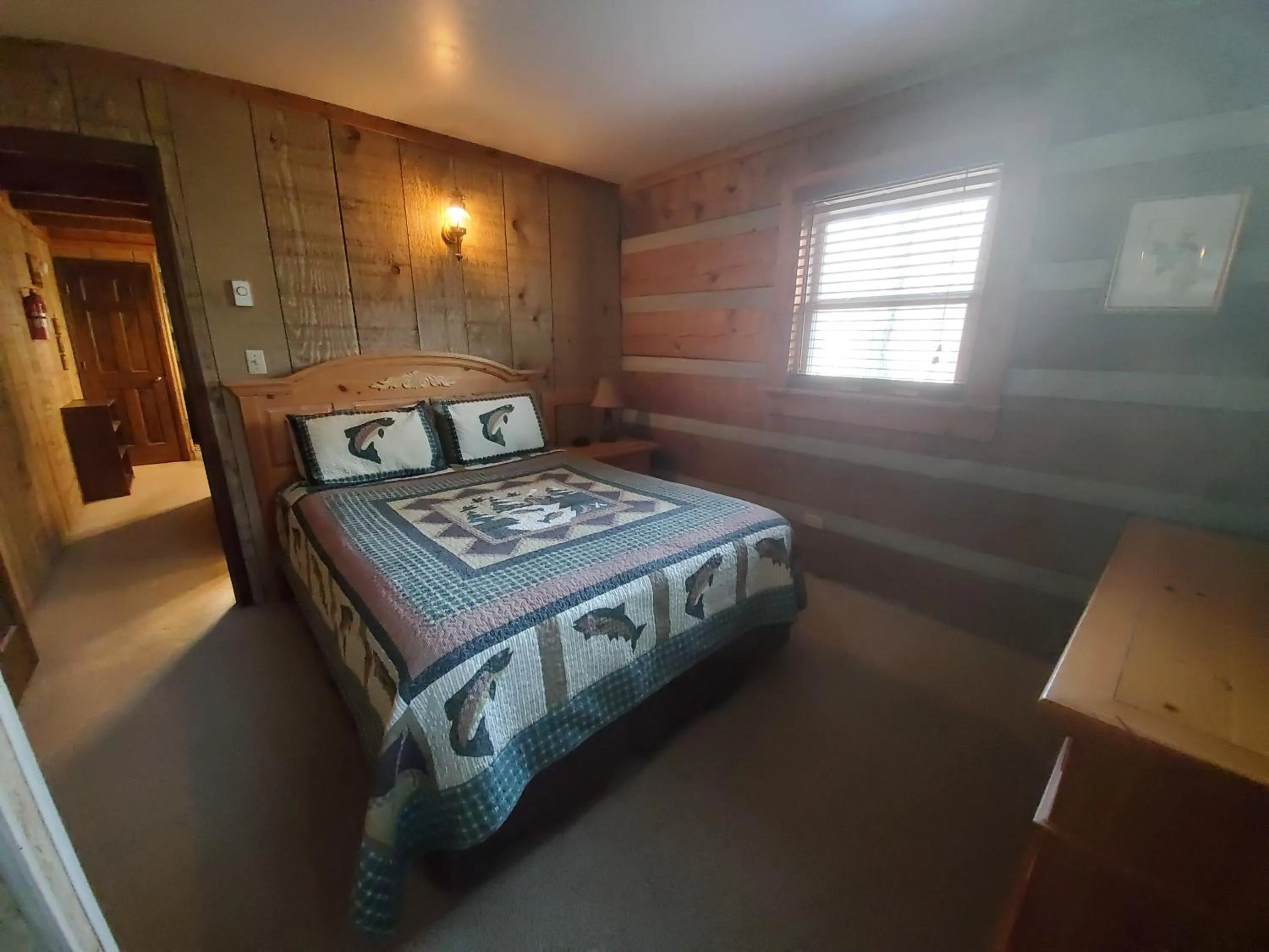 Bed in Swiss Mountain Village