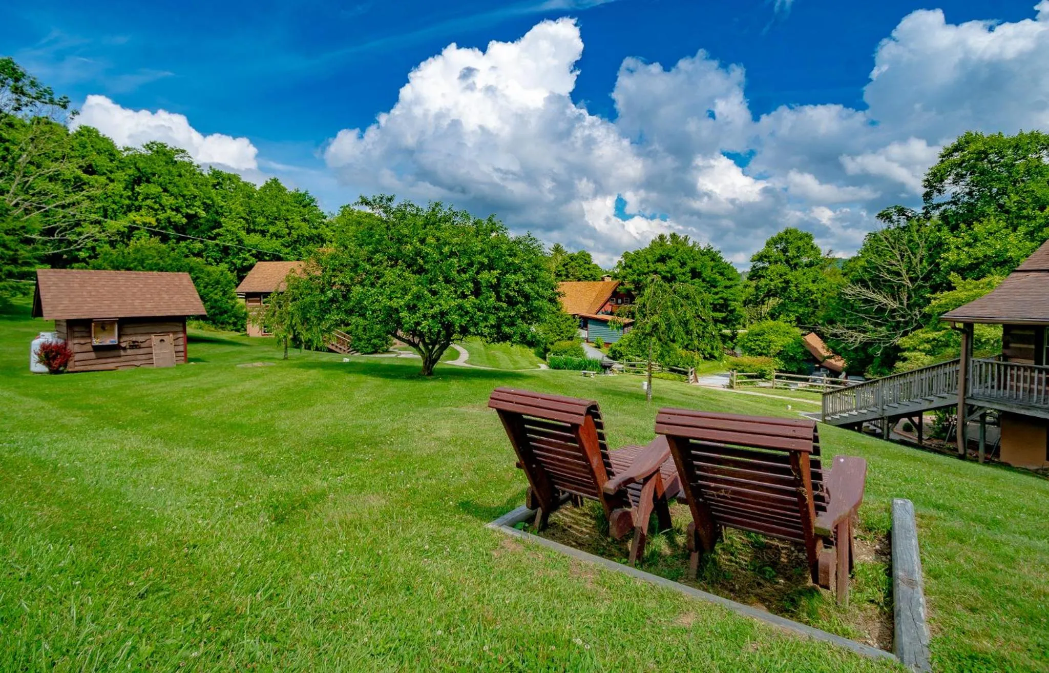 Swiss Mountain Village