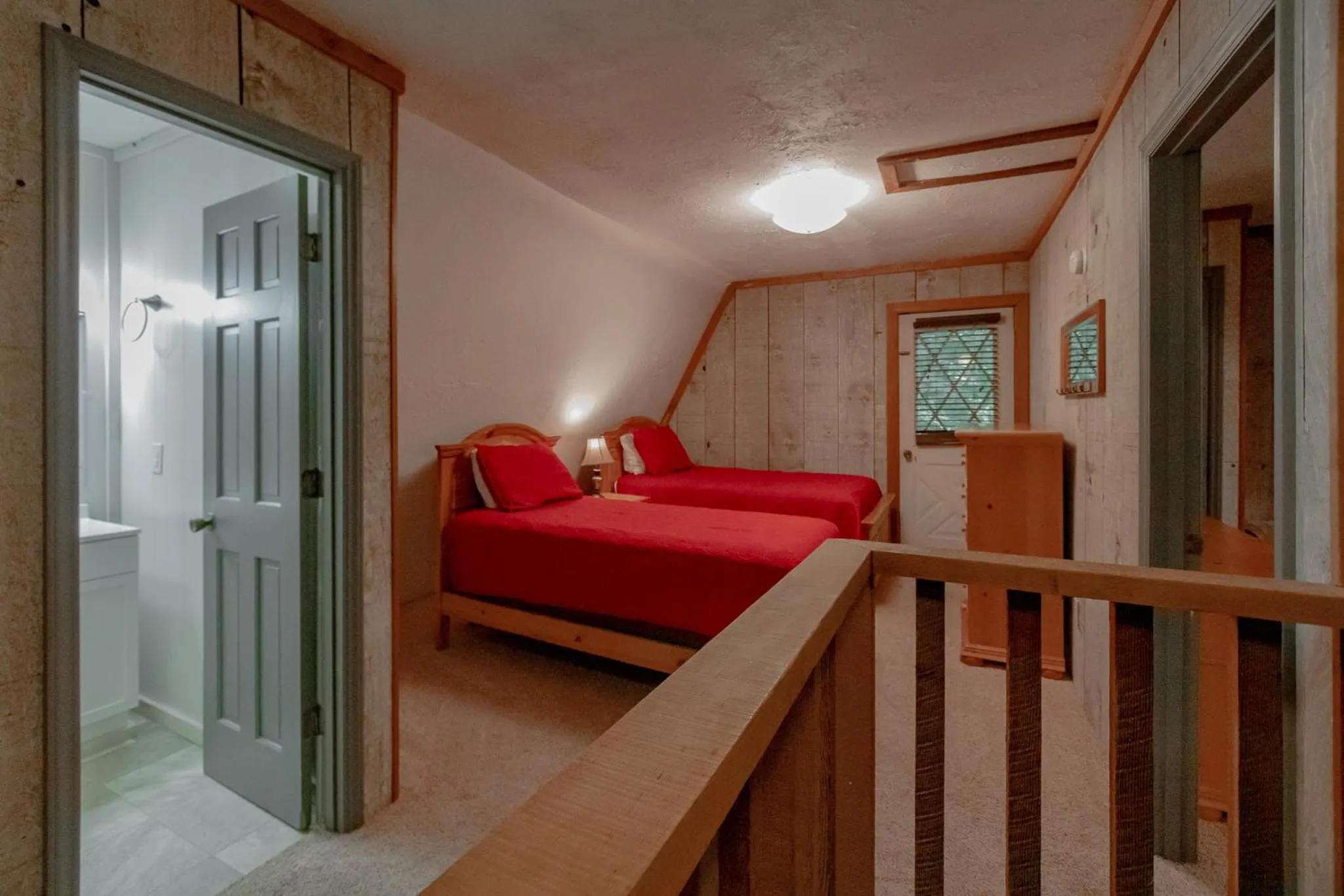 Bed in Swiss Mountain Village