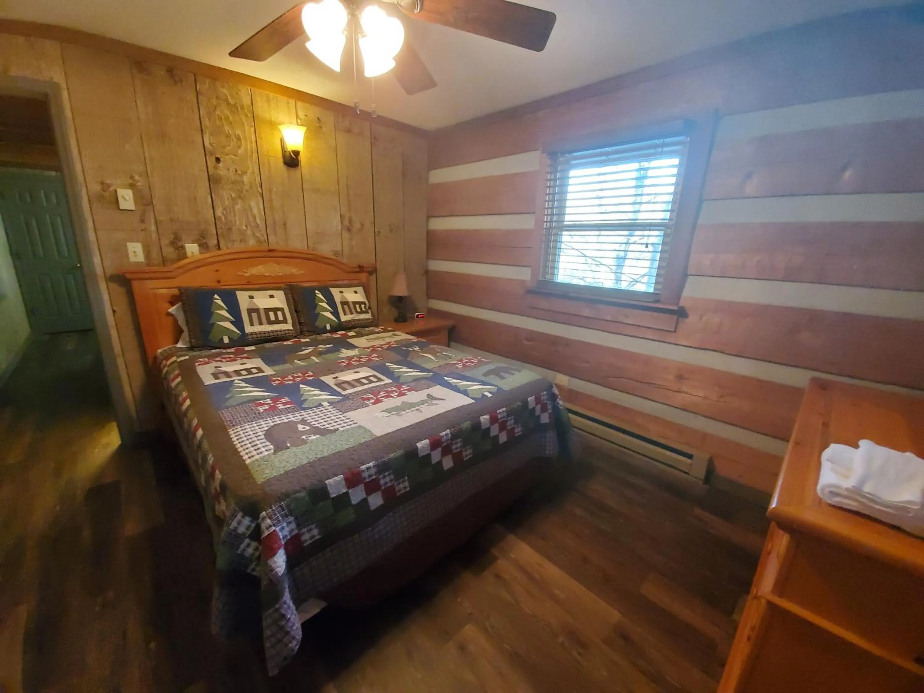 Bed in Swiss Mountain Village