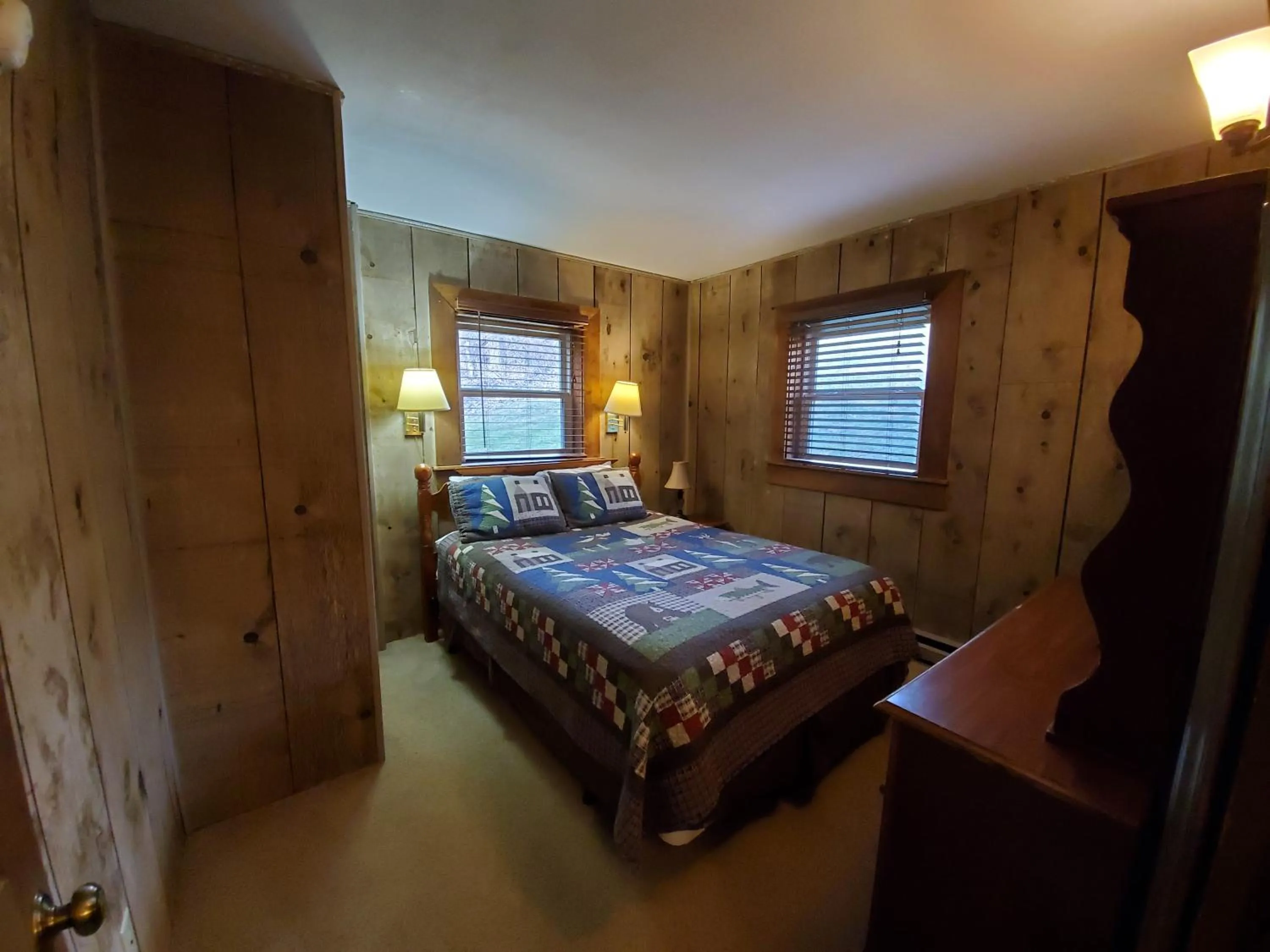 Bed in Swiss Mountain Village