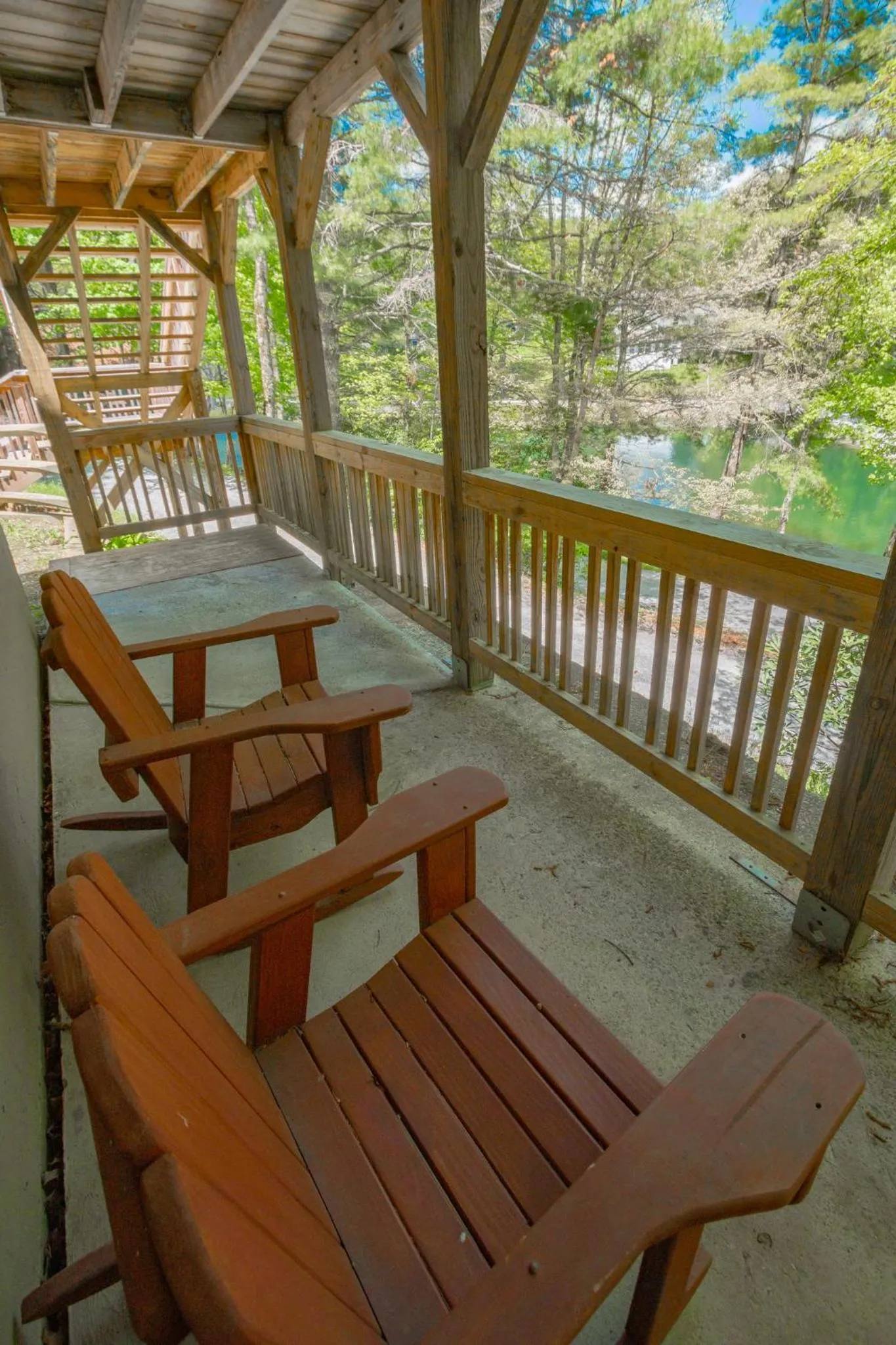Patio in Swiss Mountain Village