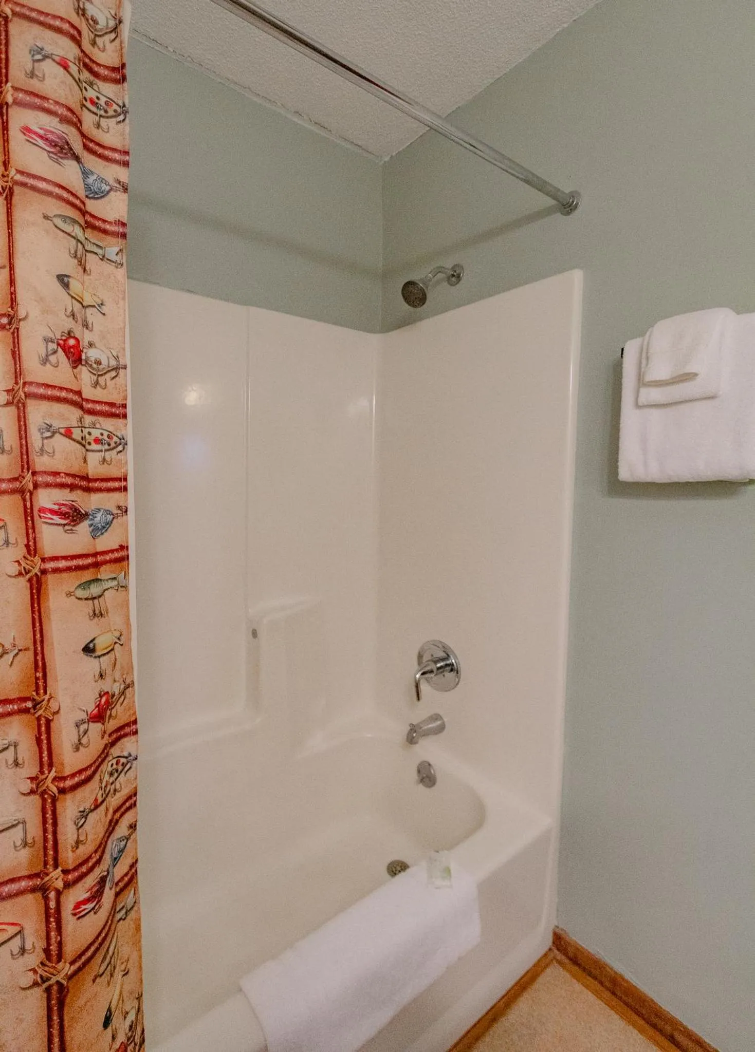 Shower in Swiss Mountain Village