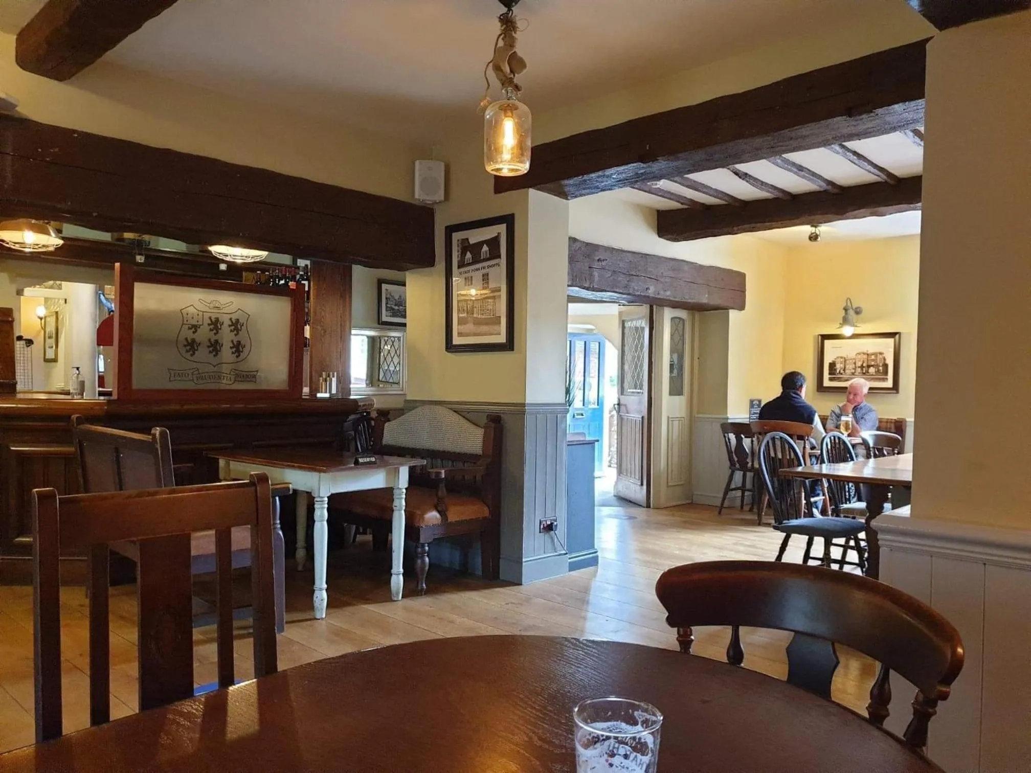 Dining area in The Cheney Arms