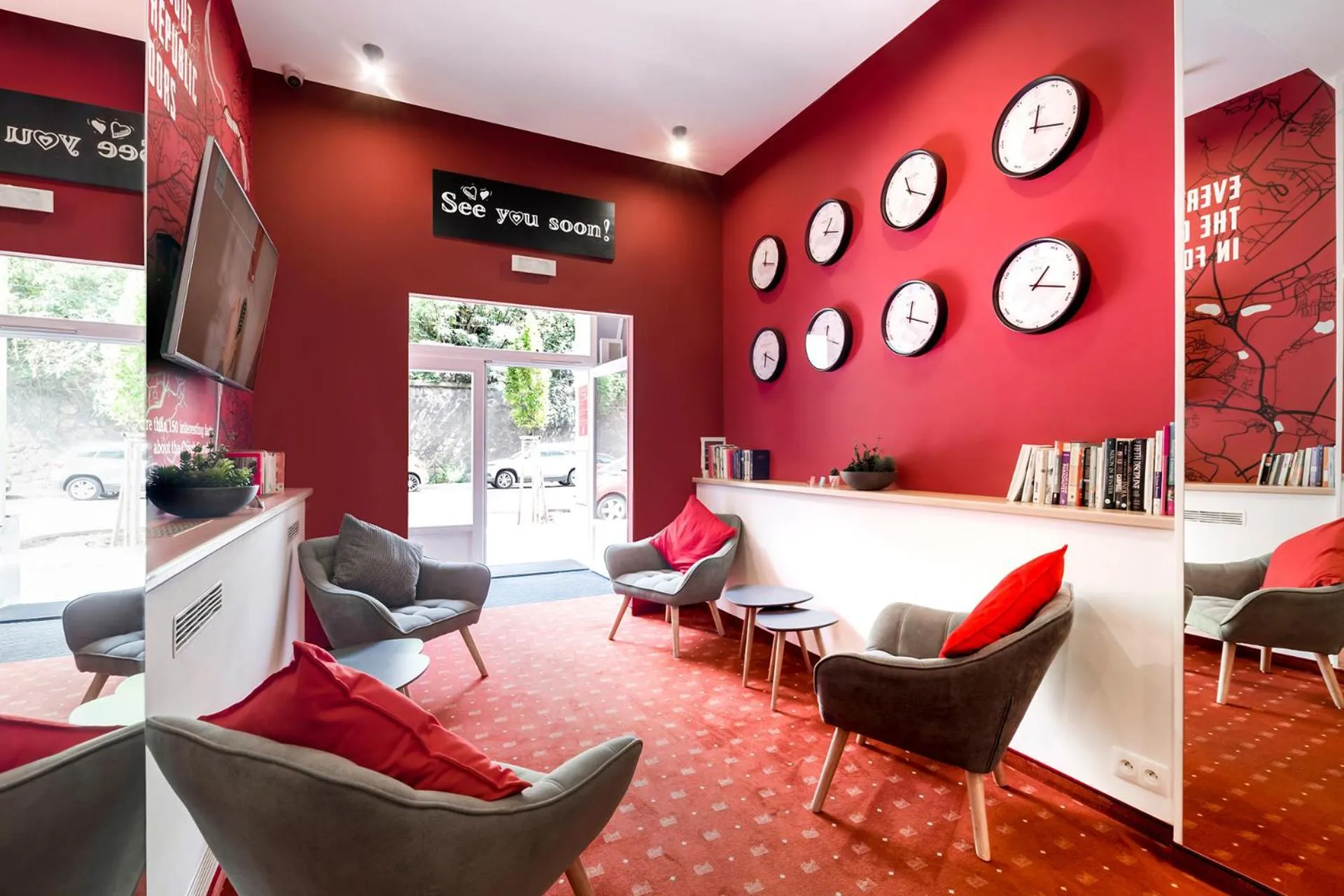 Lobby or reception in Revelton Studios Prague