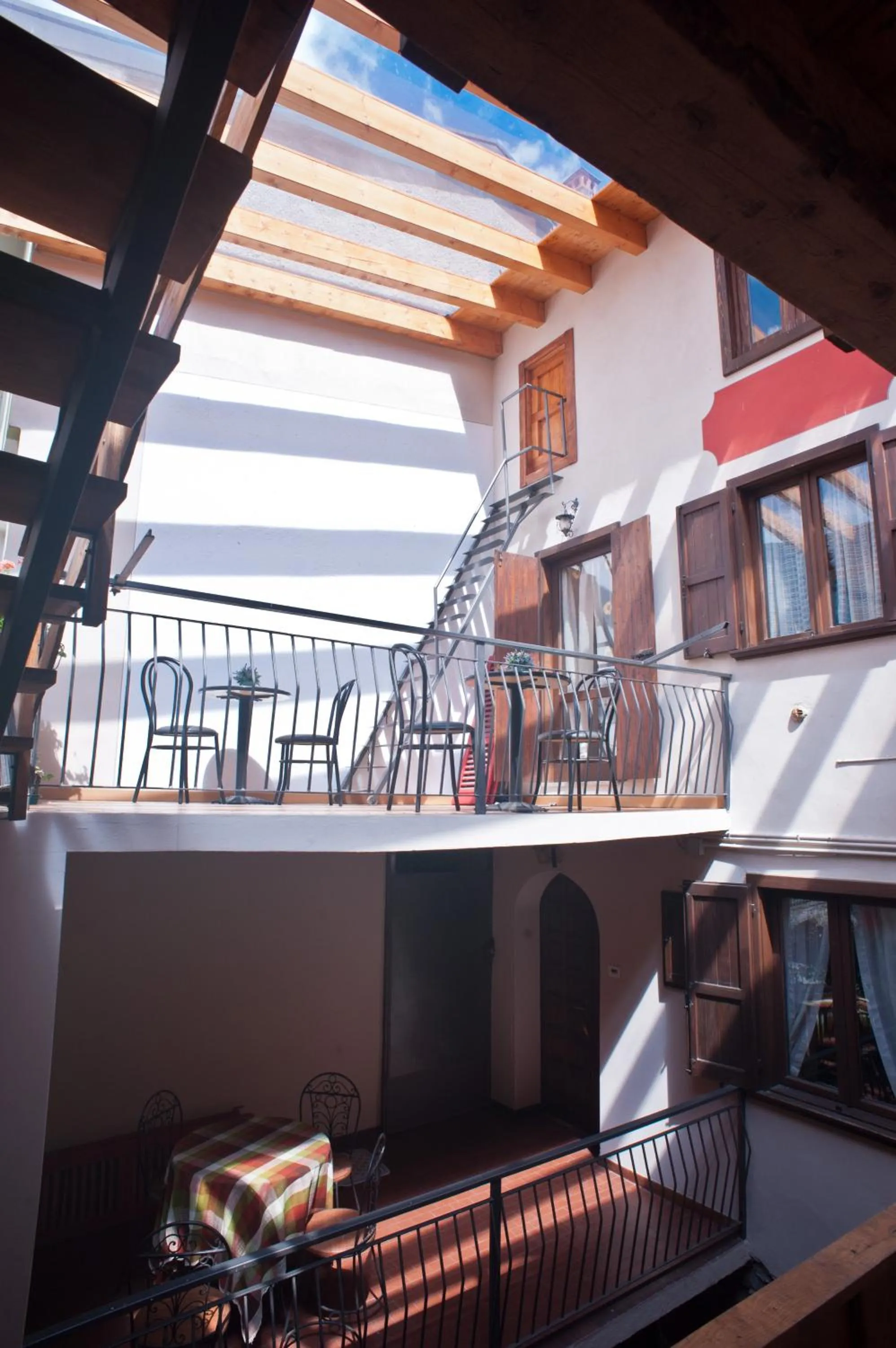 Balcony/Terrace in B&B Il Pettirosso