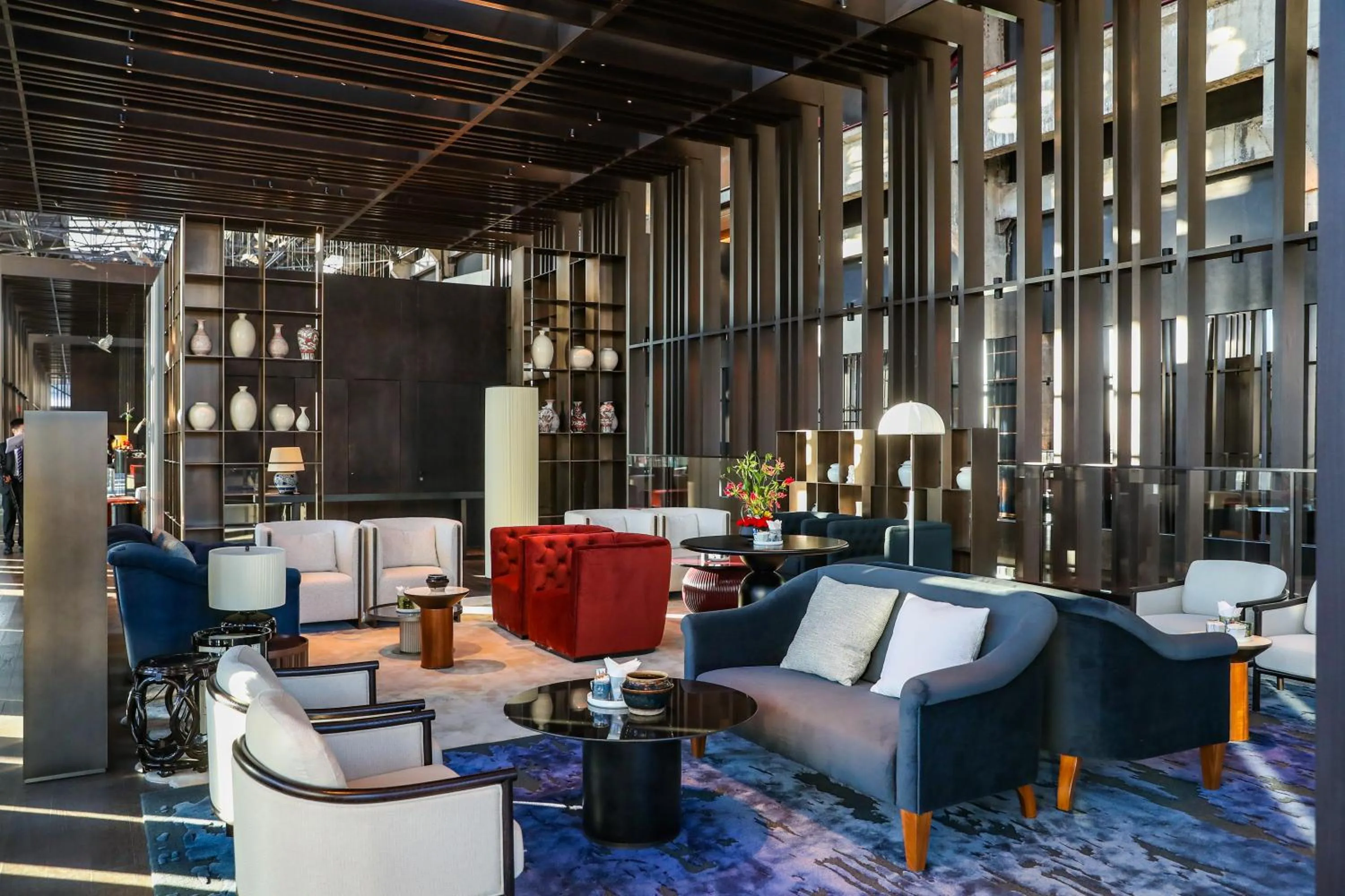 Lounge or bar in Shangri-La Shougang Park, Beijing