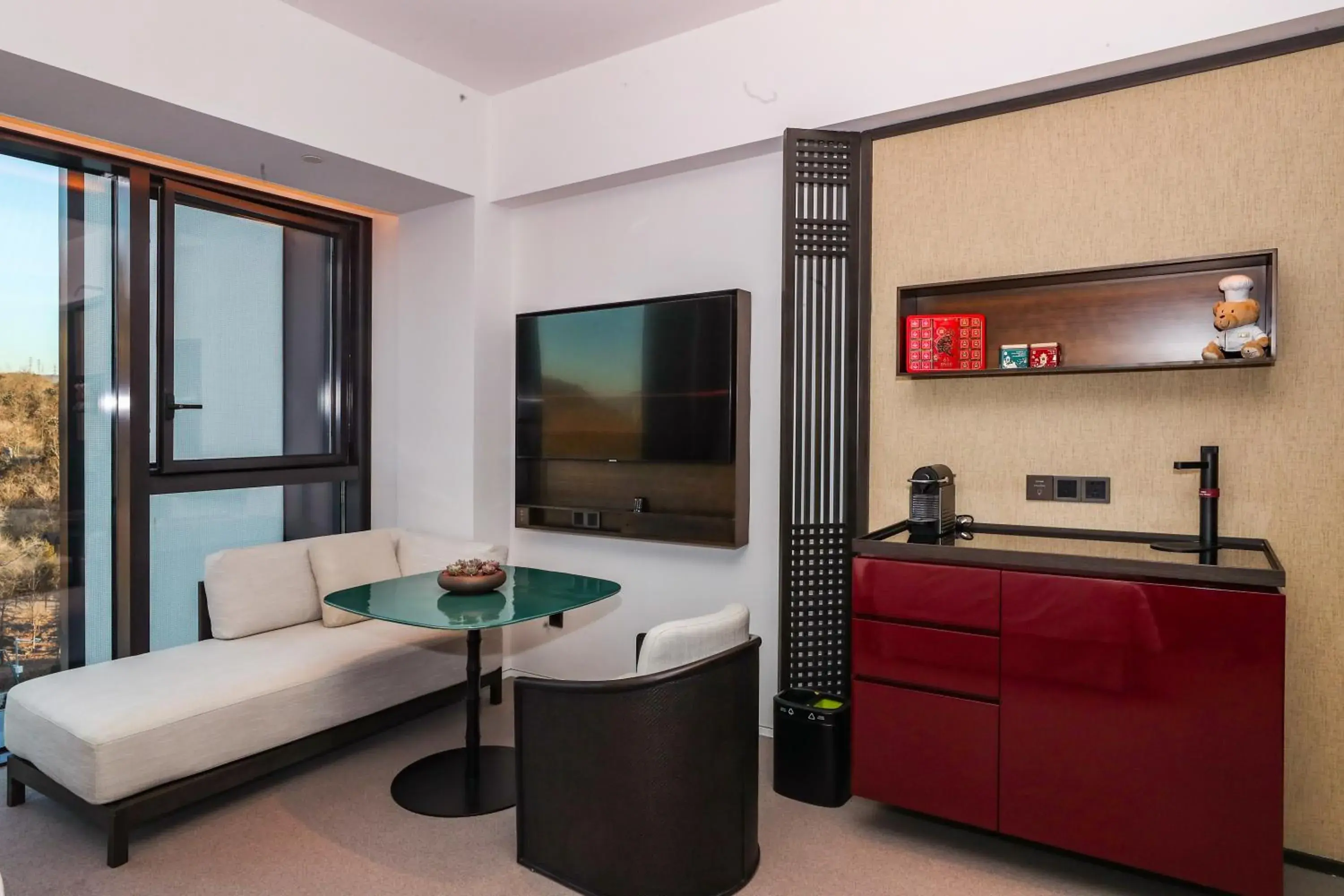 Deluxe Twin Room in Shangri-La Shougang Park, Beijing Deluxe Twin Room in Shangri-La Shougang Park, Beijing