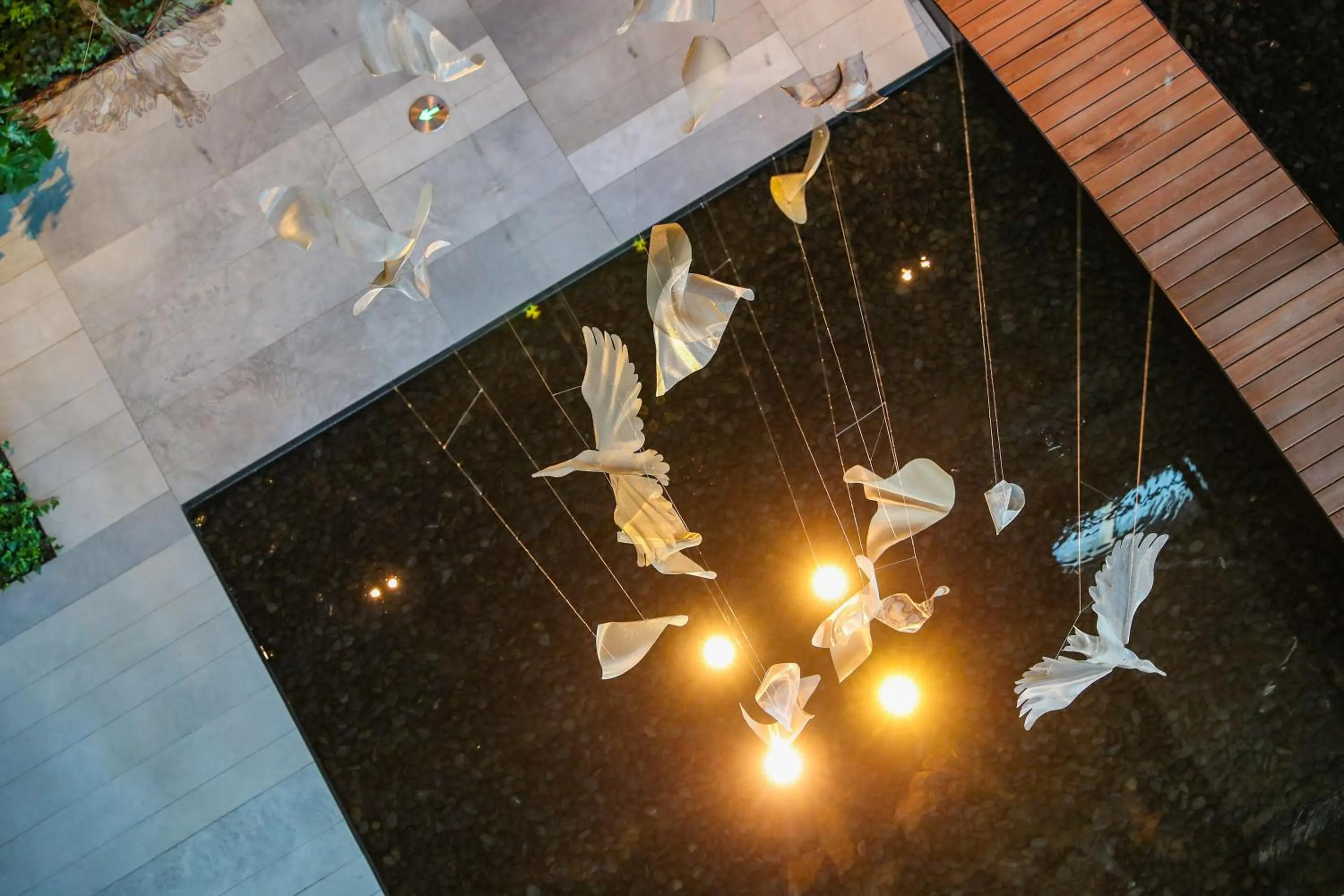 Decorative detail in Shangri-La Shougang Park, Beijing