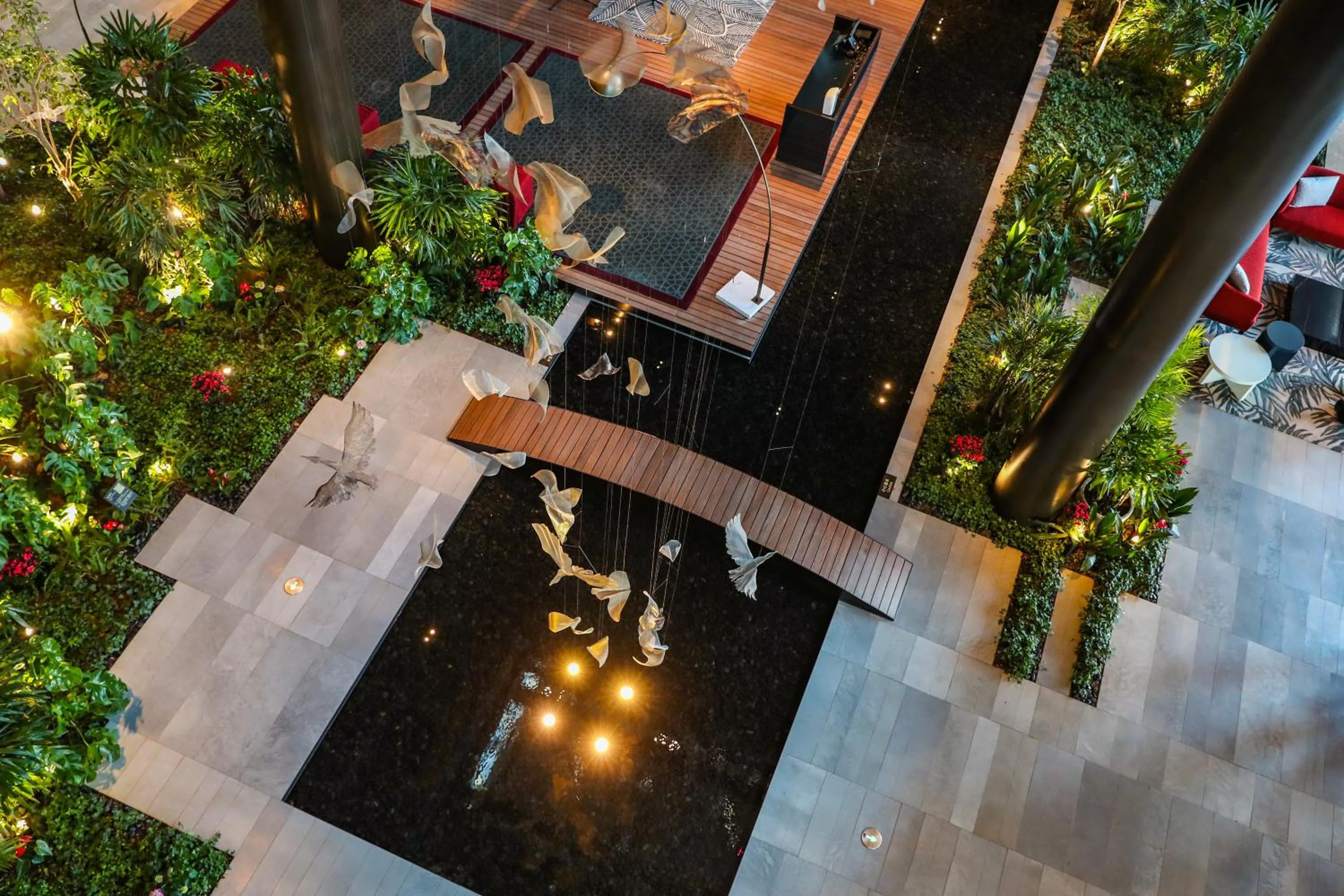 Bird's eye view in Shangri-La Shougang Park, Beijing