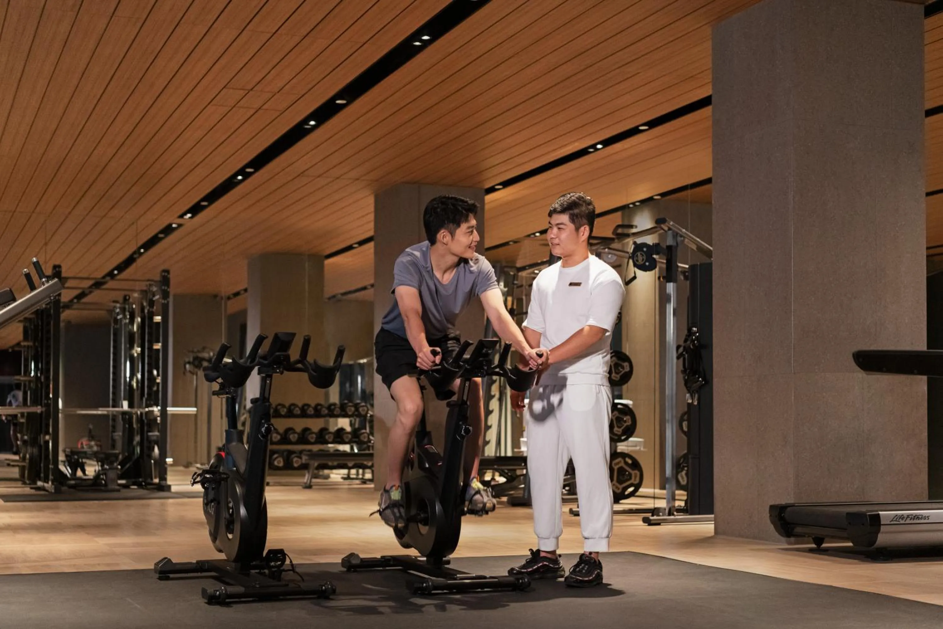 Fitness centre/facilities in Shangri-La Shougang Park, Beijing