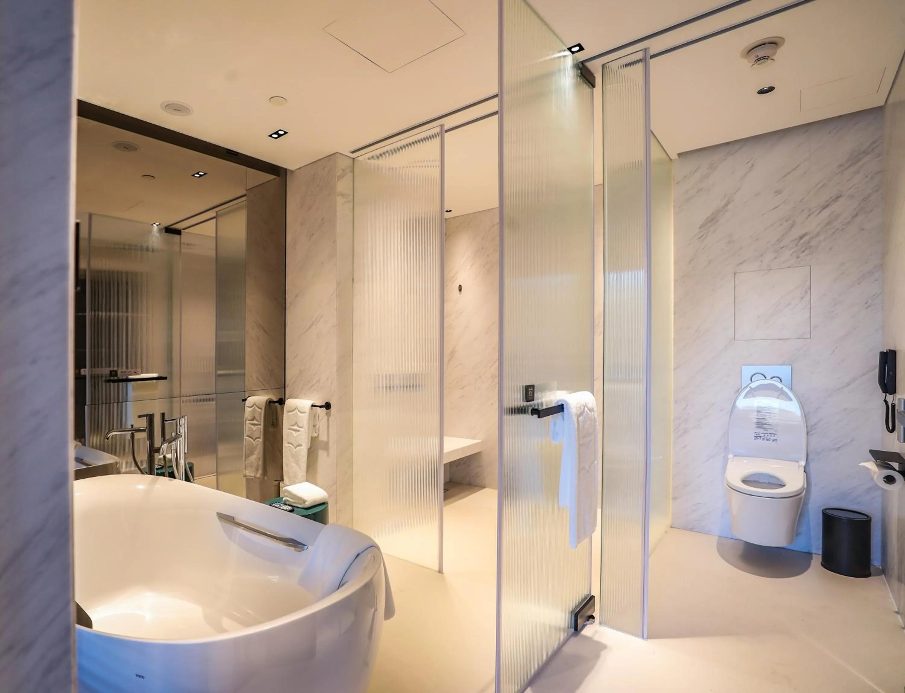 Bathroom in Shangri-La Shougang Park, Beijing