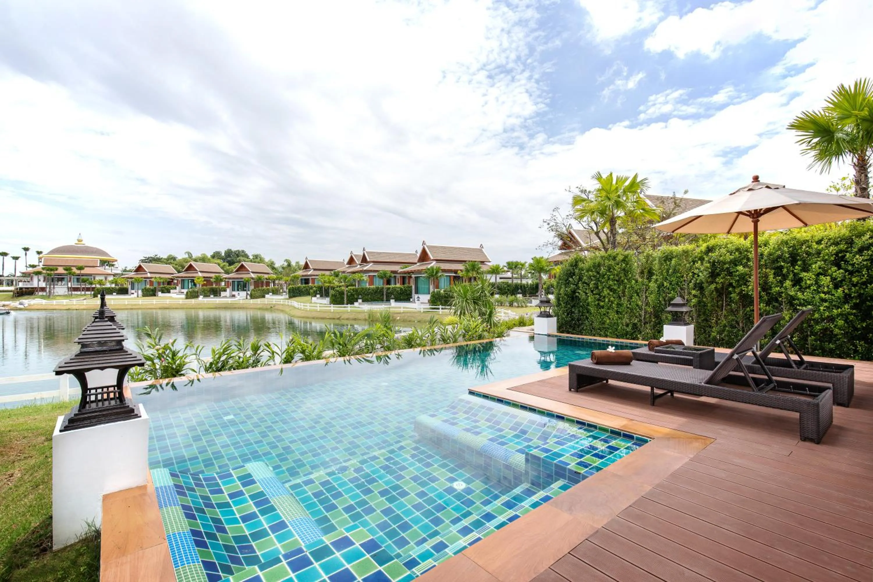 Swimming pool in Thantara Resort Chiang Mai