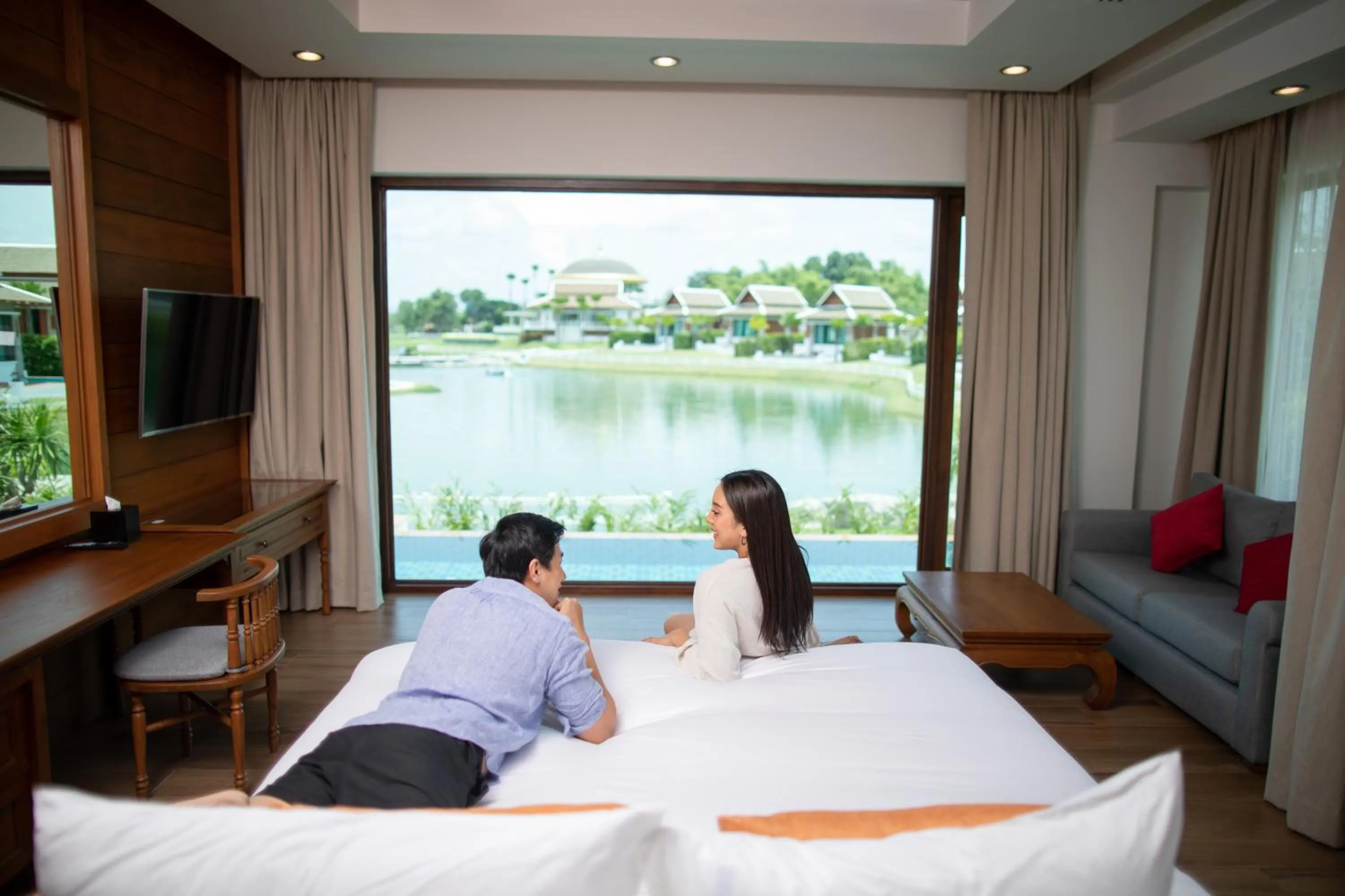 Bedroom in Thantara Resort Chiang Mai