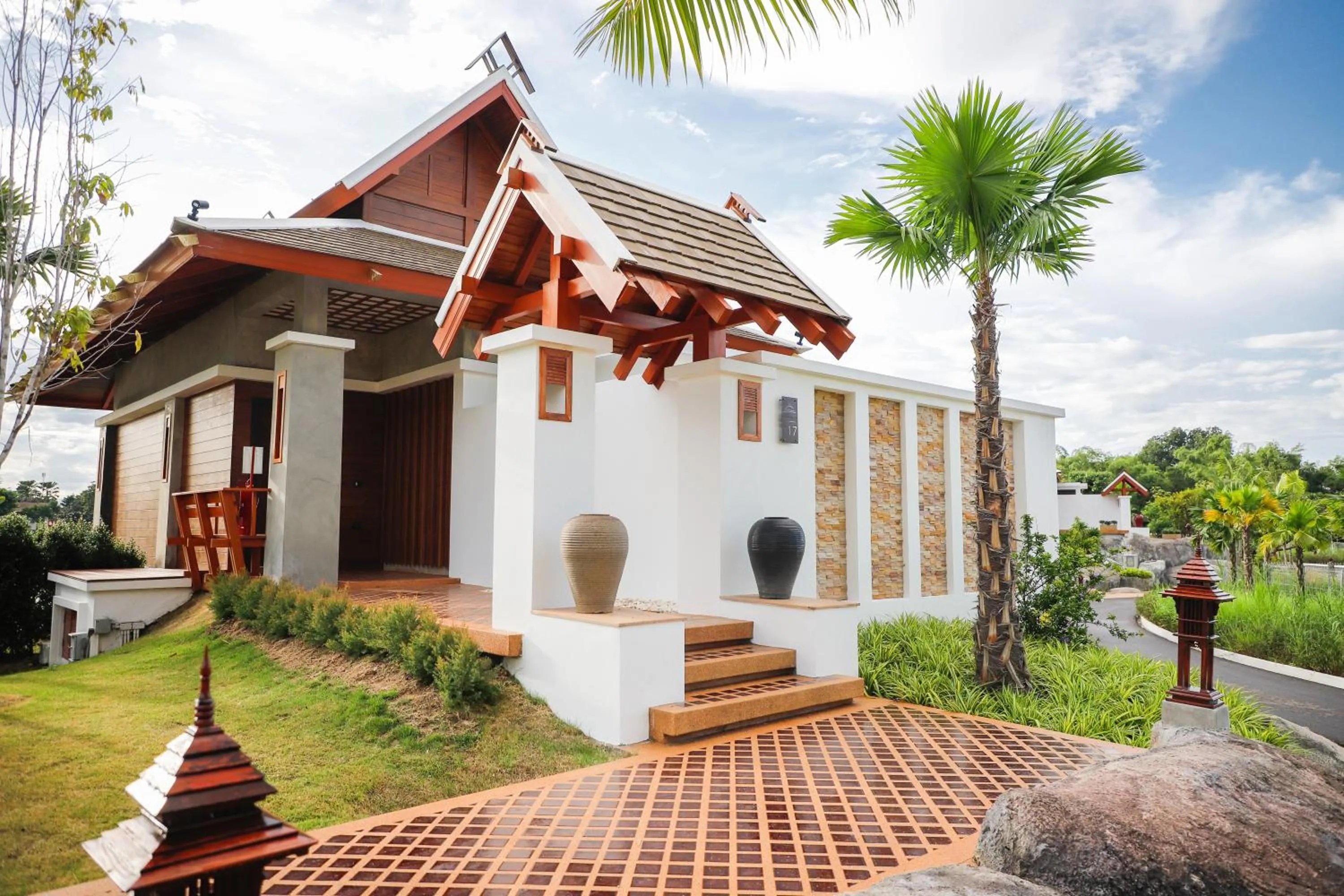 Property building in Thantara Resort Chiang Mai
