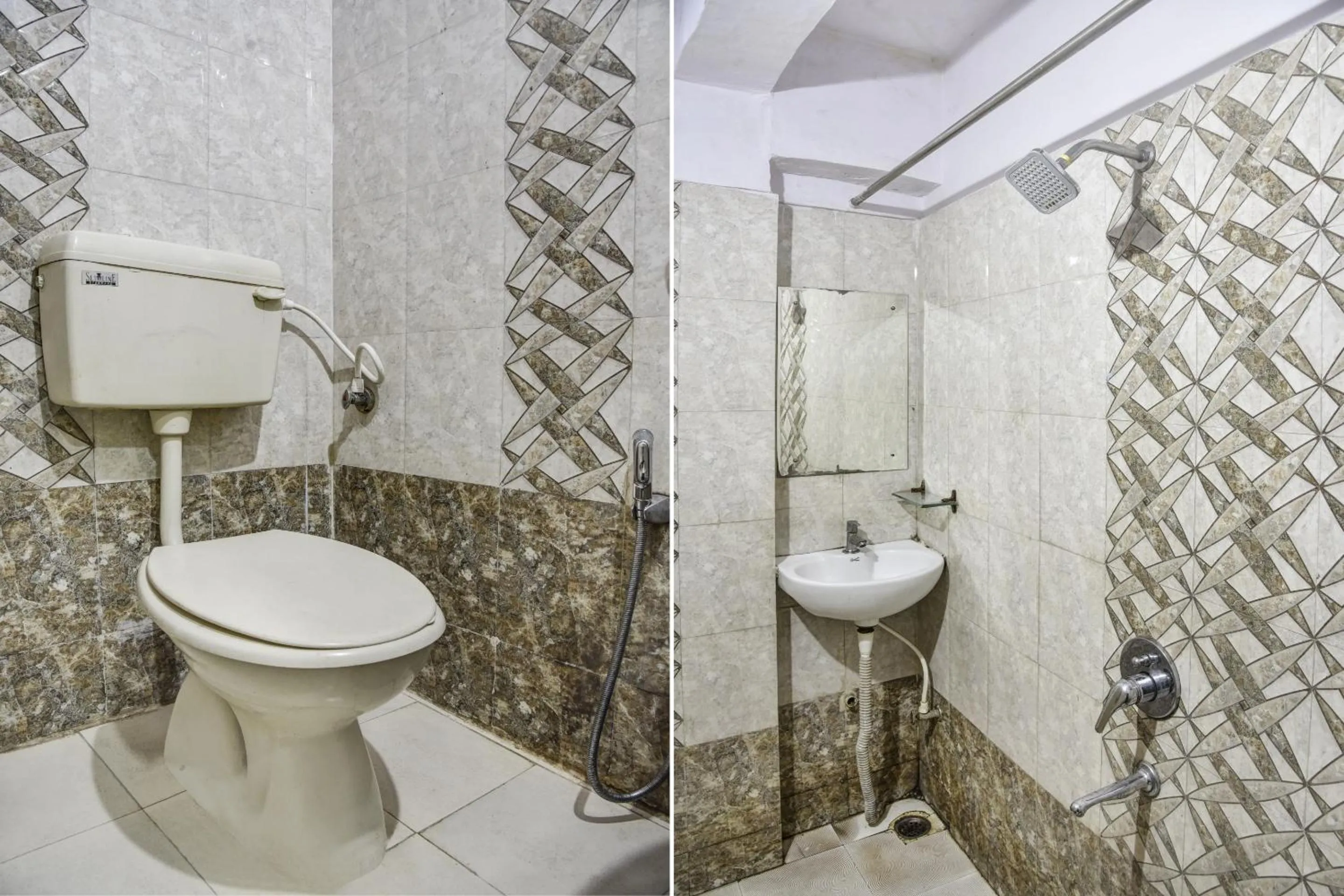 Bathroom in Hotel O Vishwa