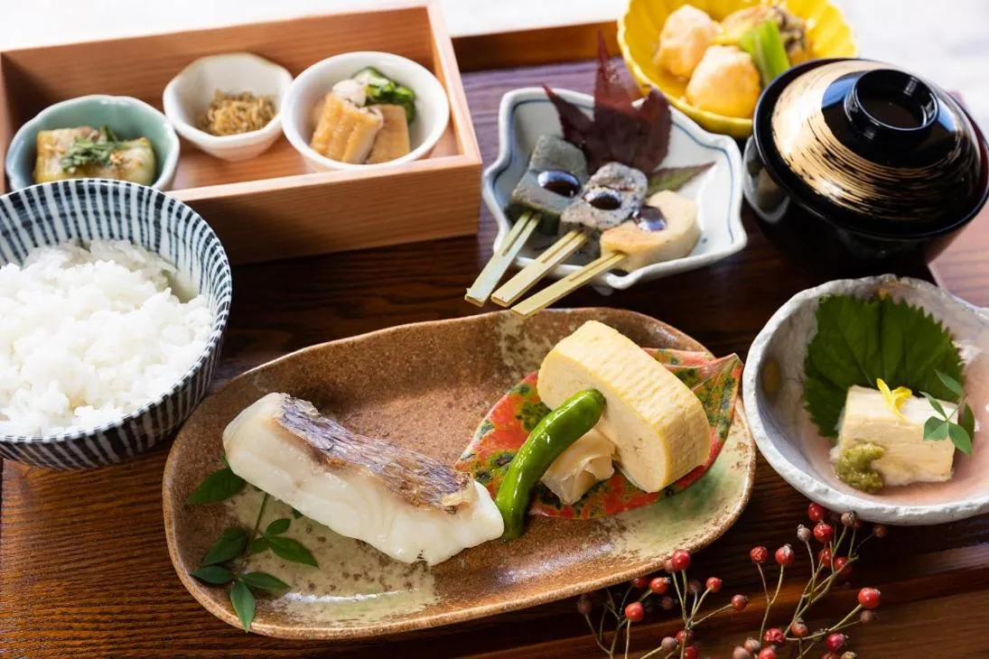 Breakfast in Kikokutei Bekkan