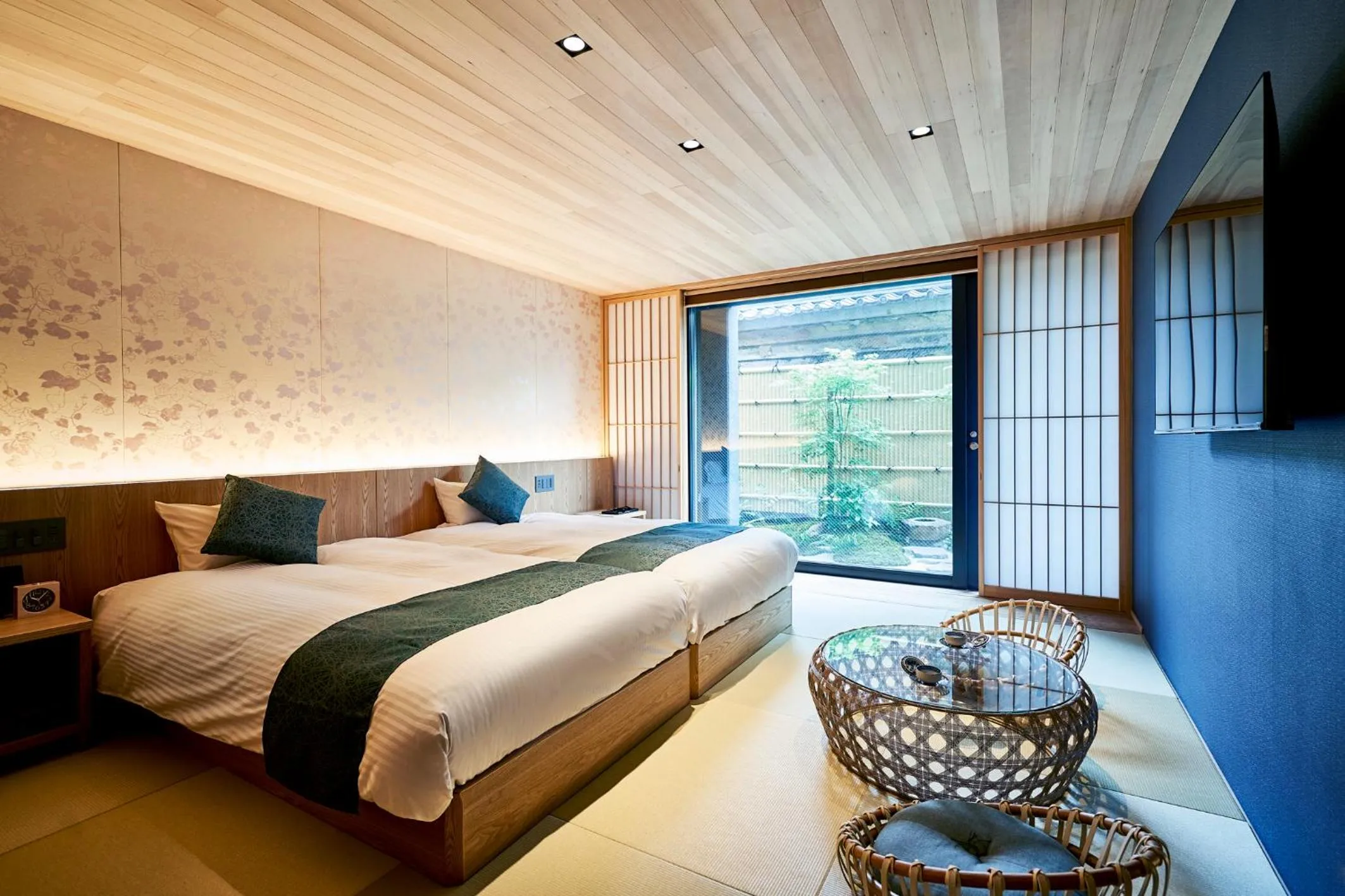 Bed in Kikokutei Bekkan