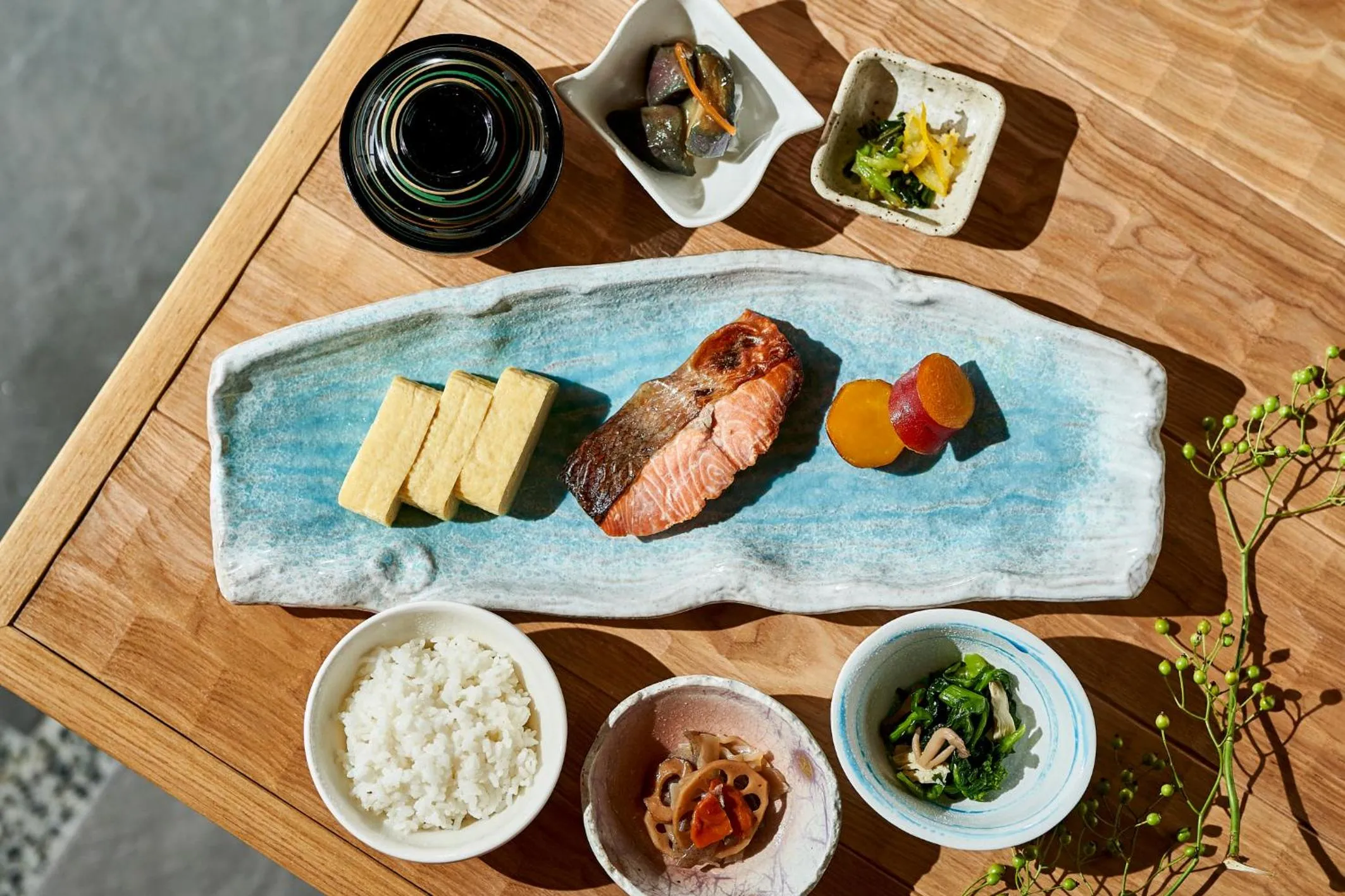 Breakfast in Kikokutei Bekkan